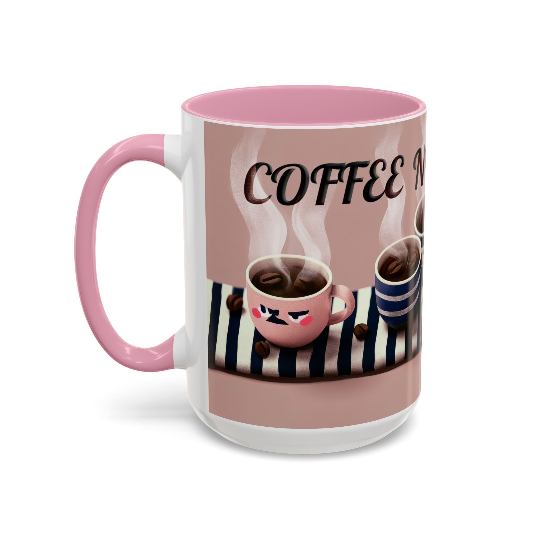 Coffee Now, Talk Later Mug — Cute Kawaii Coffee Cups (11oz, 15oz)
