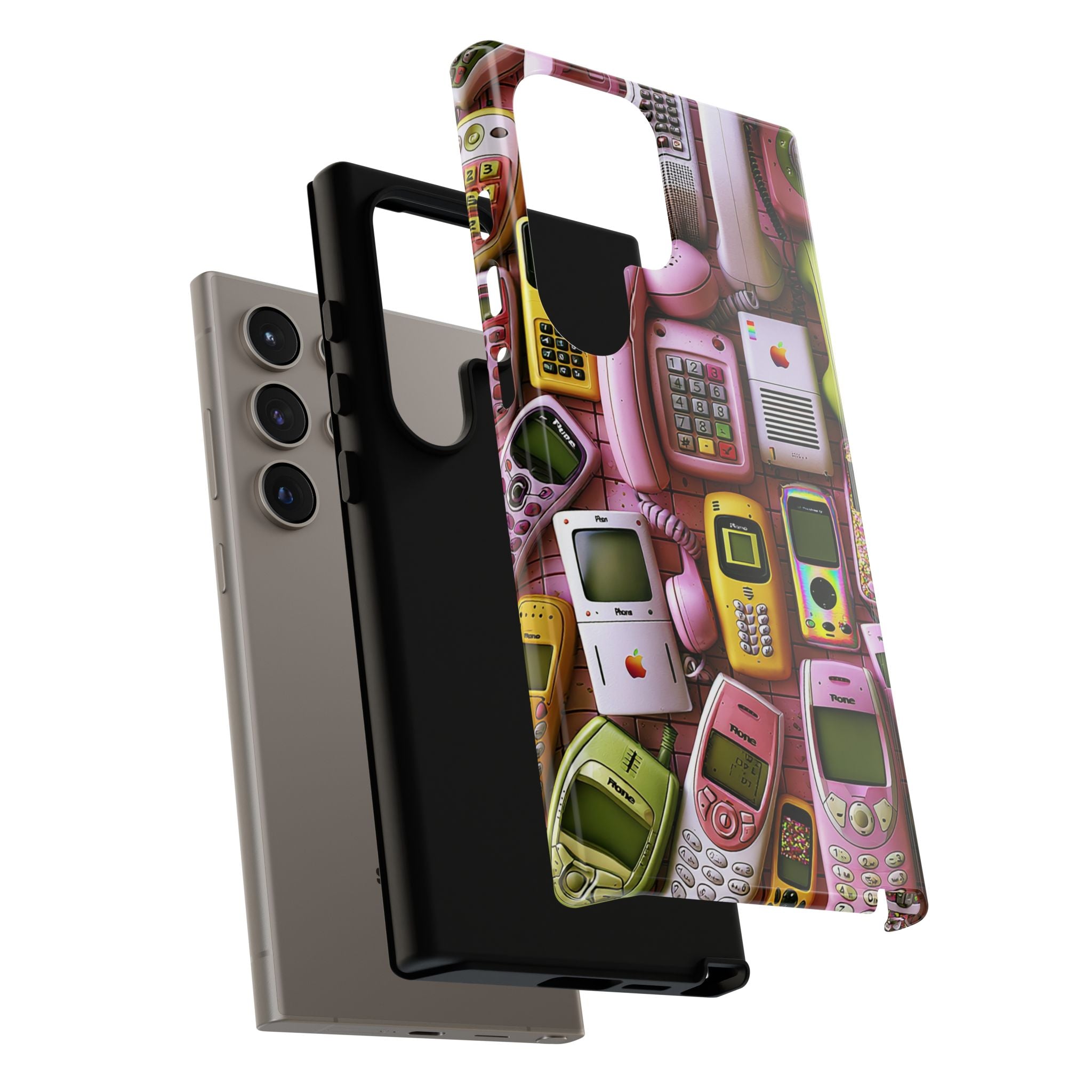 Phone Case — Surreal VR Cityscape Illustration