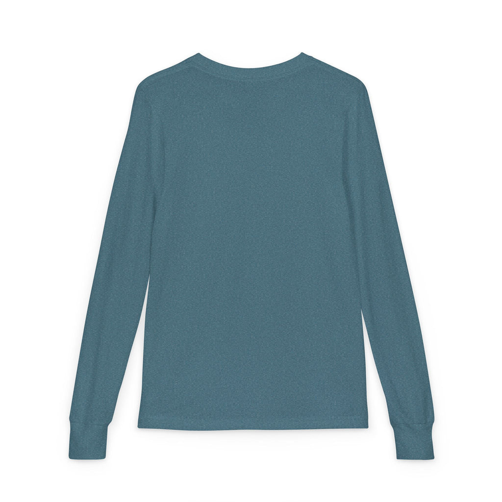 Back to School Youth Long Sleeve Tee — Colorful Owl Schoolhouse Design