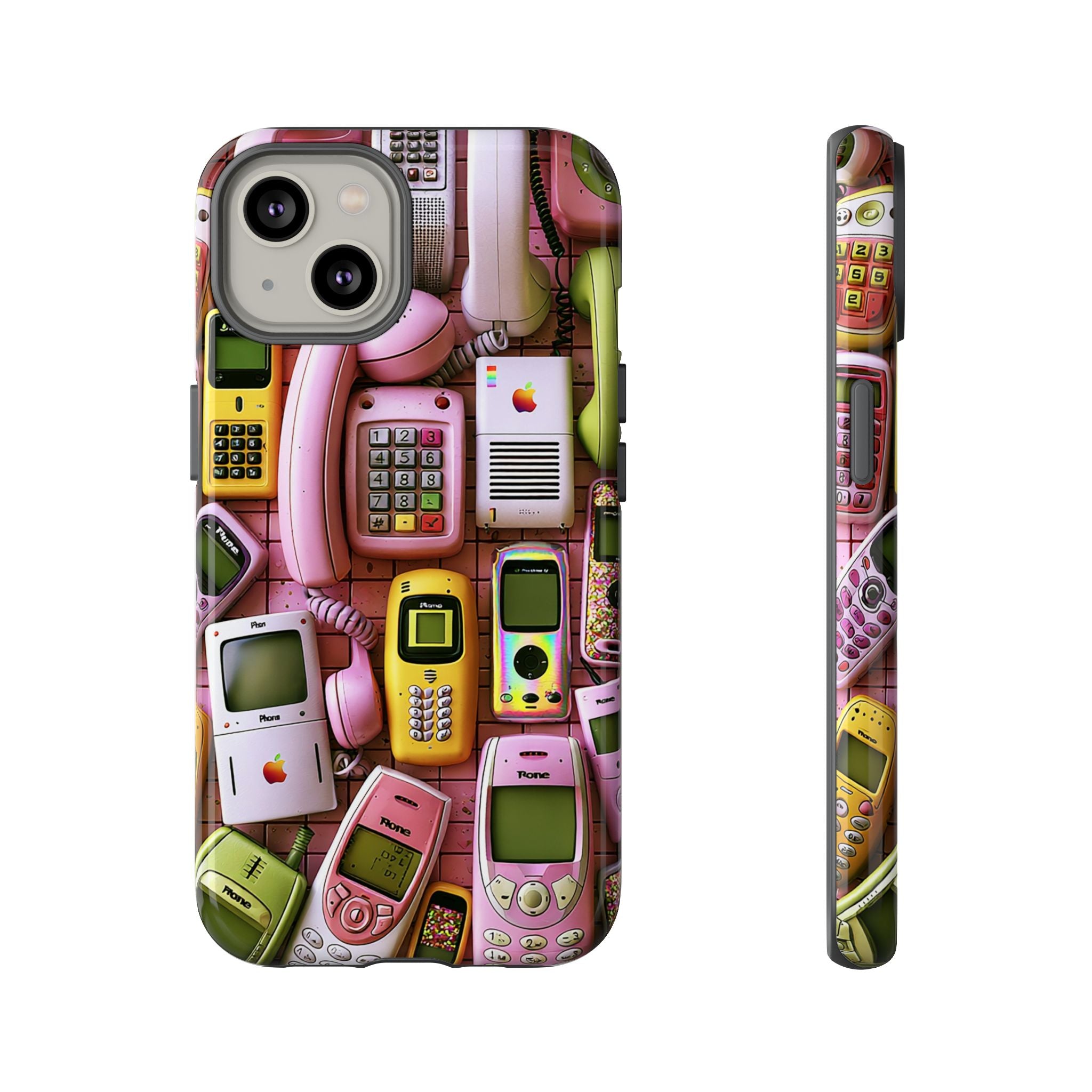Phone Case — Surreal VR Cityscape Illustration
