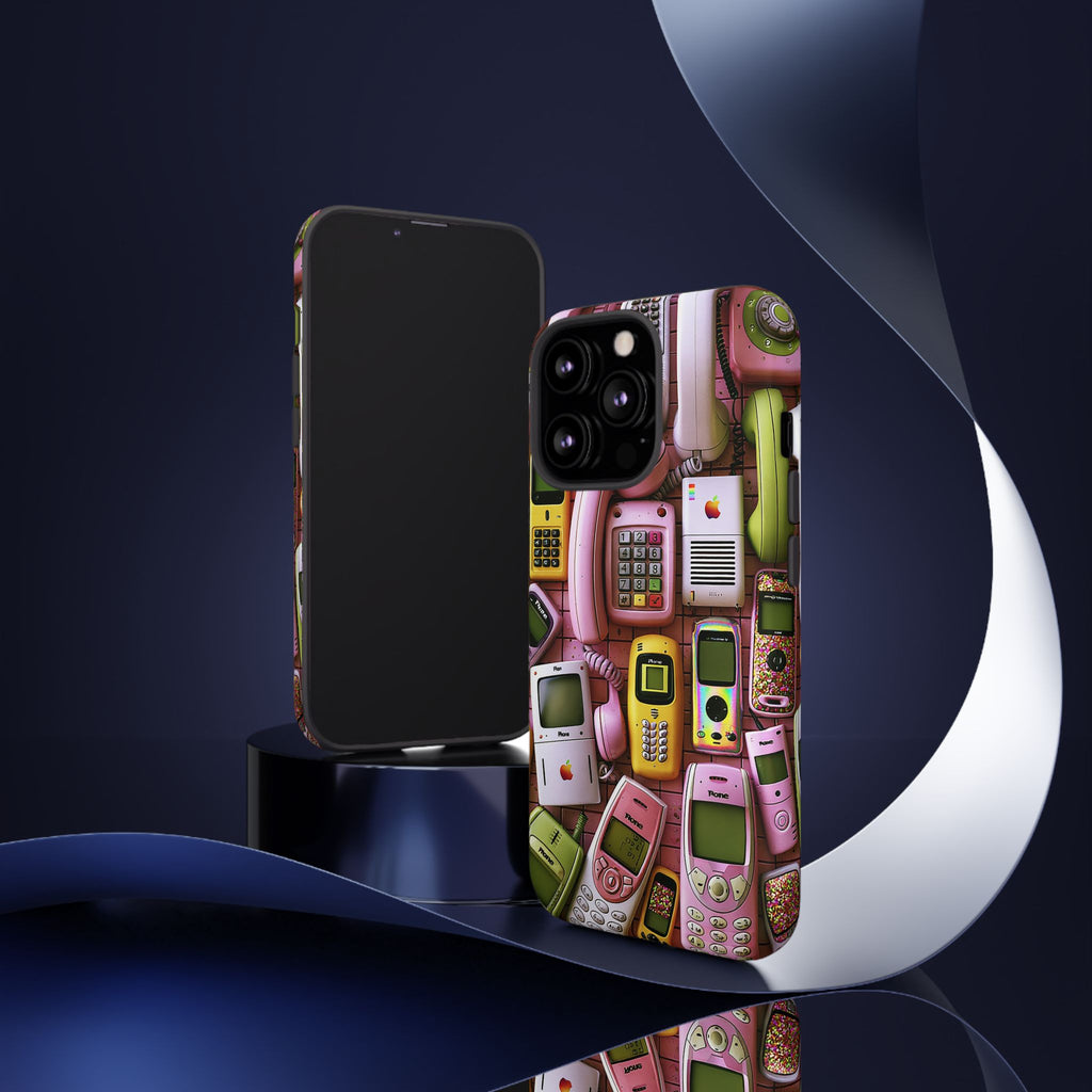 Phone Case — Surreal VR Cityscape Illustration