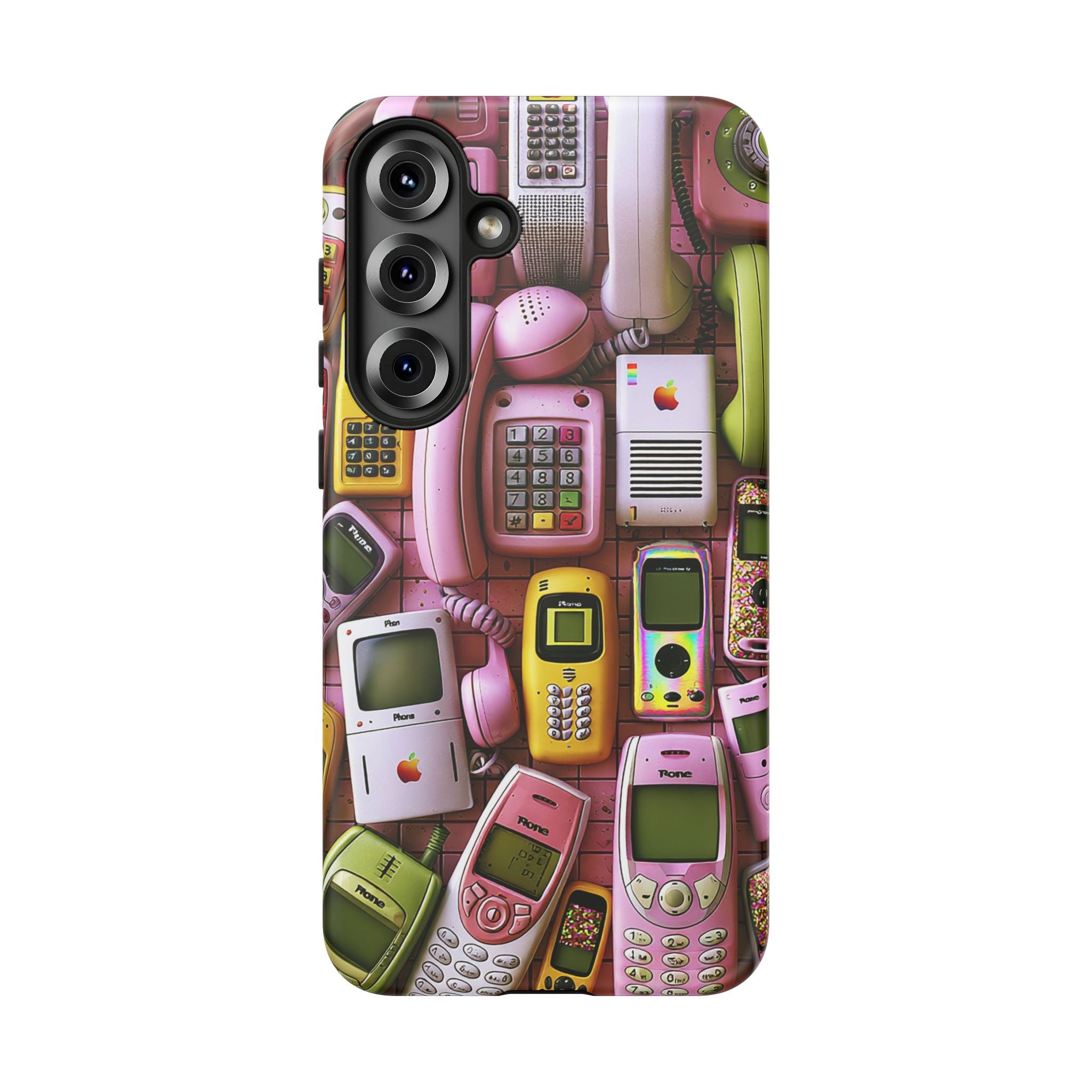 Phone Case — Surreal VR Cityscape Illustration