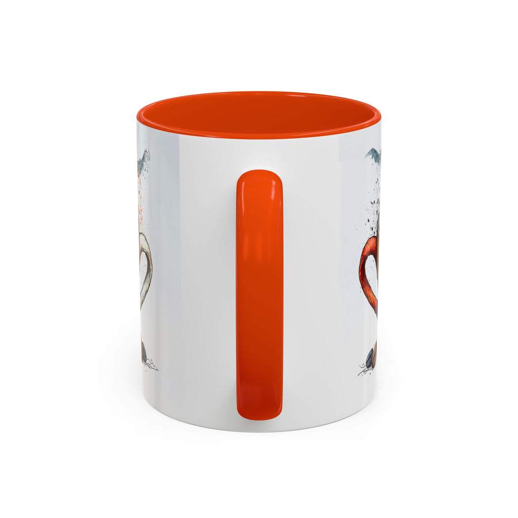 But First Coffee Ceramic Mug — Colorful Watercolor Coffee Cups (11oz & 15oz)
