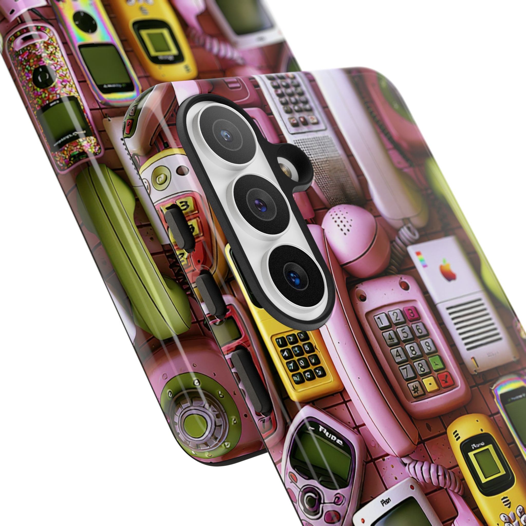 Phone Case — Surreal VR Cityscape Illustration