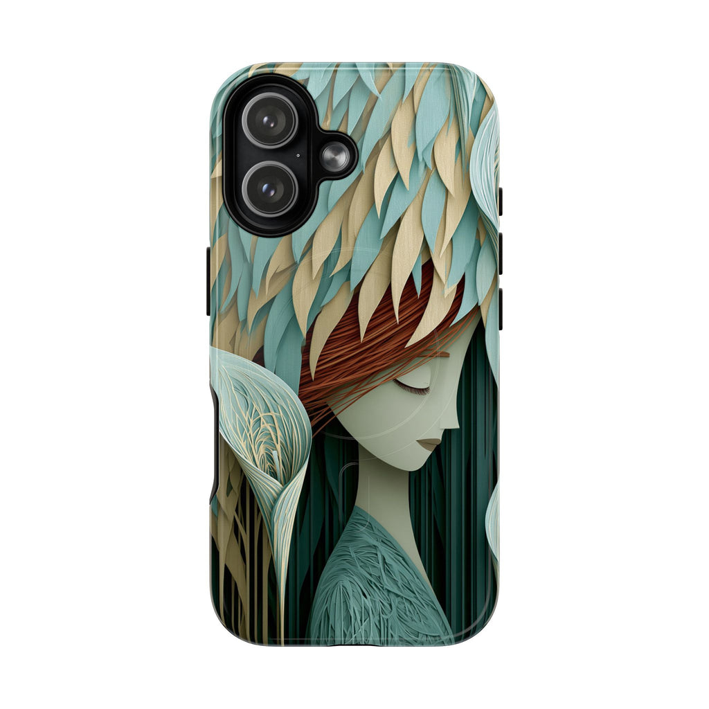 Artistic Forest Nymph Tough Magnetic Phone Case