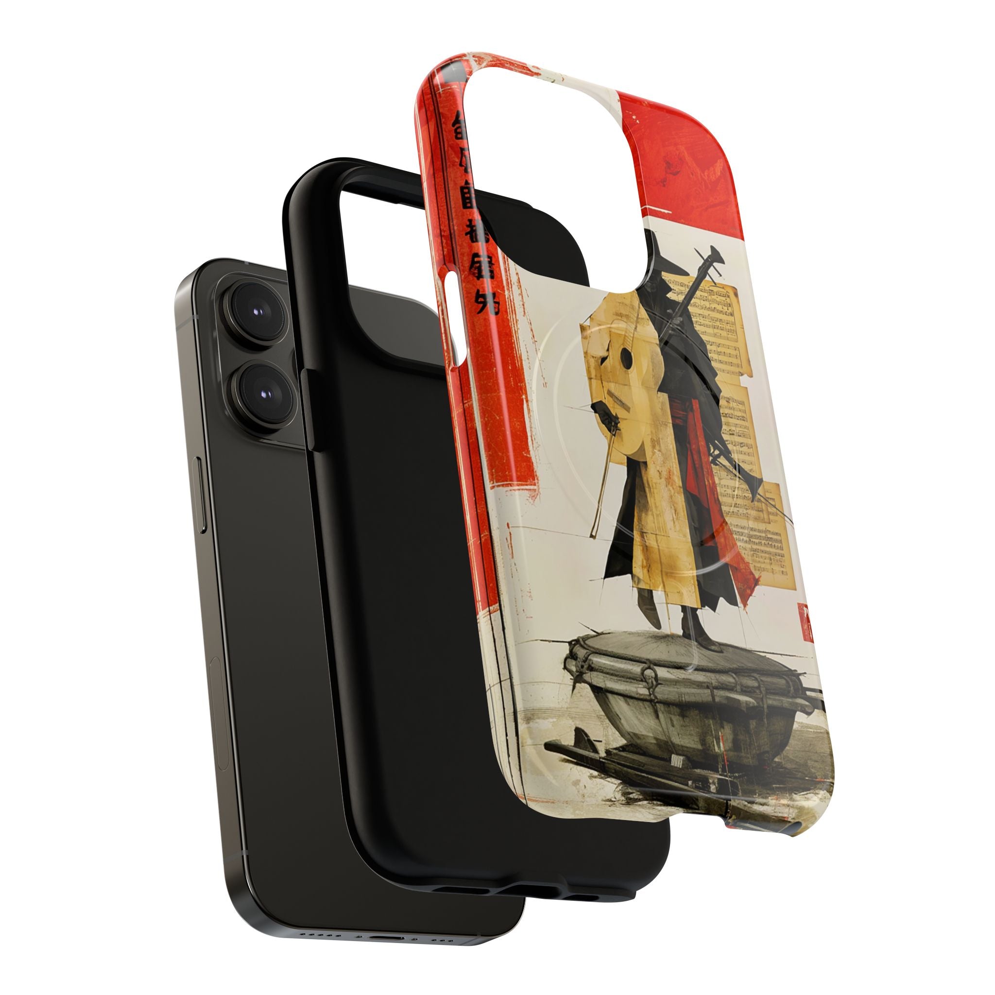 Samurai Art Phone Case — Tough Magnetic Protective iPhone Cover