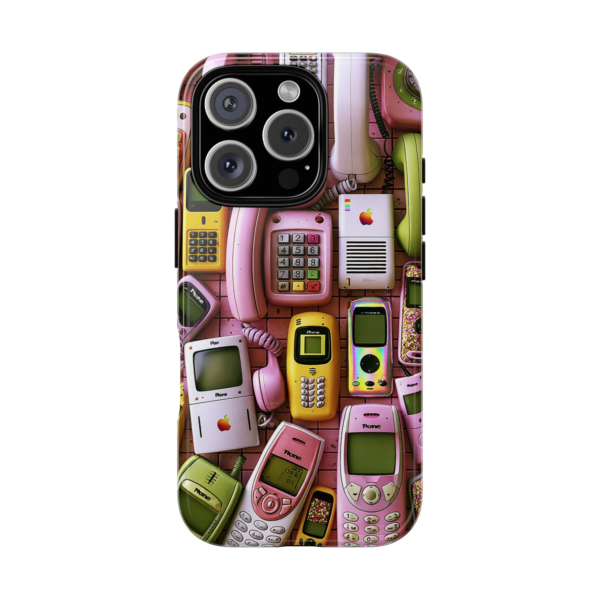 Phone Case — Surreal VR Cityscape Illustration