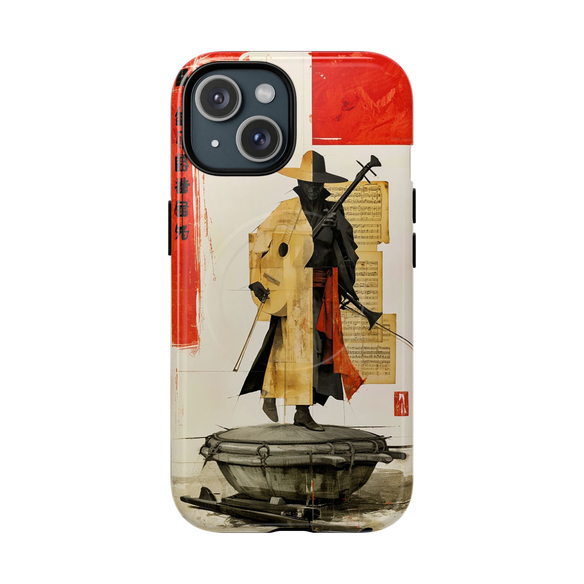 Samurai Art Phone Case — Tough Magnetic Protective iPhone Cover