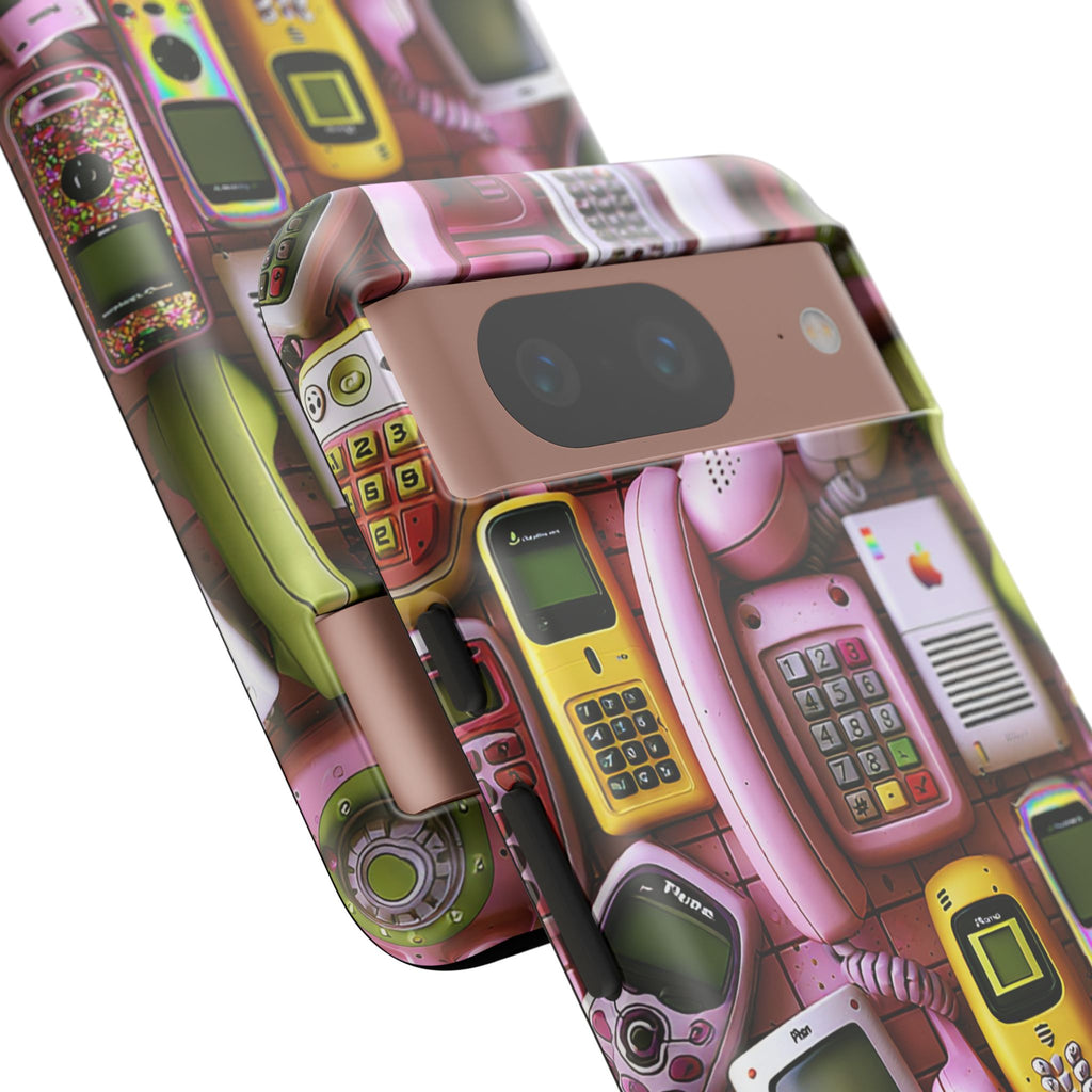 Phone Case — Surreal VR Cityscape Illustration