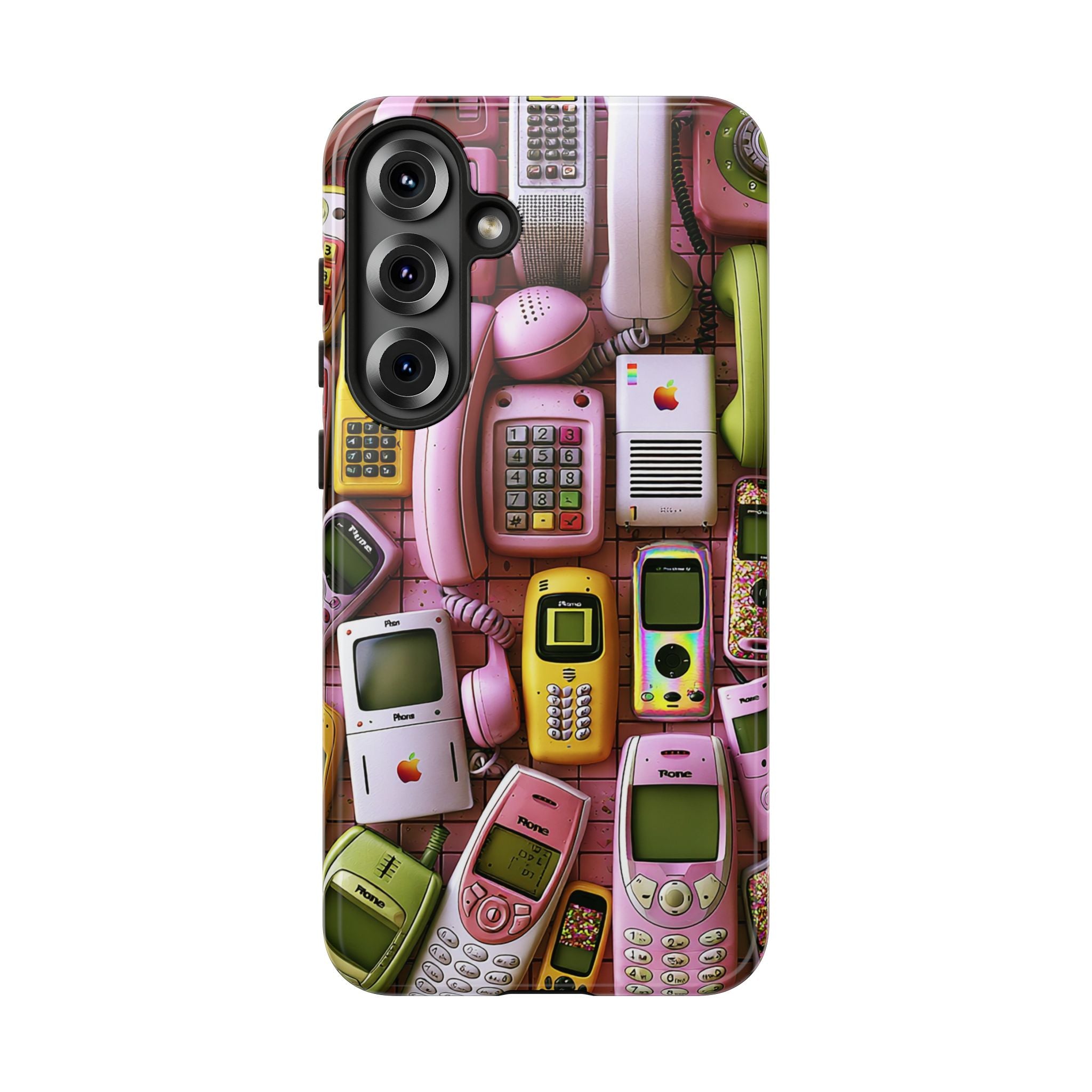Phone Case — Surreal VR Cityscape Illustration