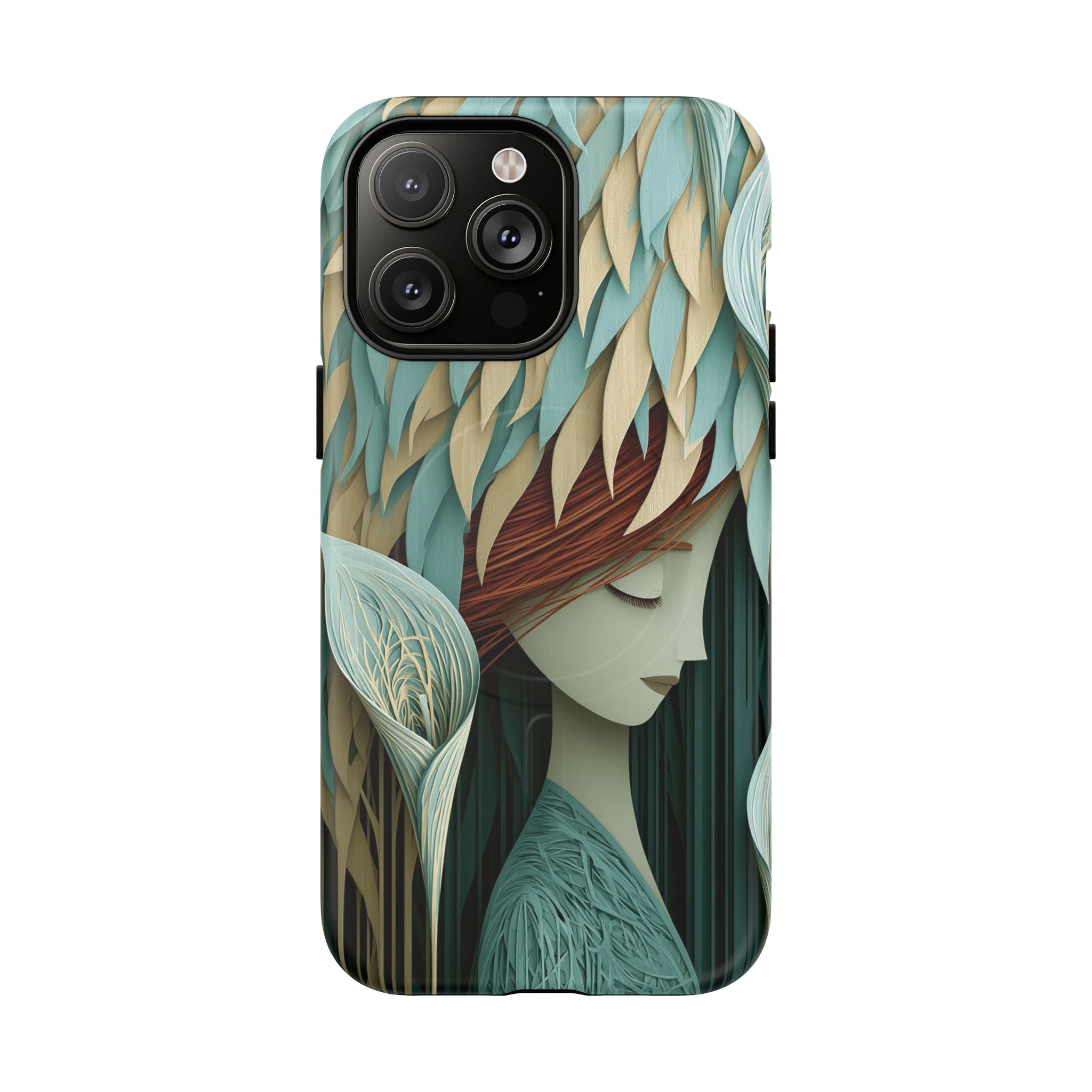 Artistic Forest Nymph Tough Magnetic Phone Case