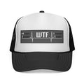 WTF Weekday Heartbeat Trucker Cap – Funny Workweek Humor Hat