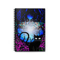 Mystic Night Black Cat Spiral Notebook - Ruled Journal for Notes & Sketches