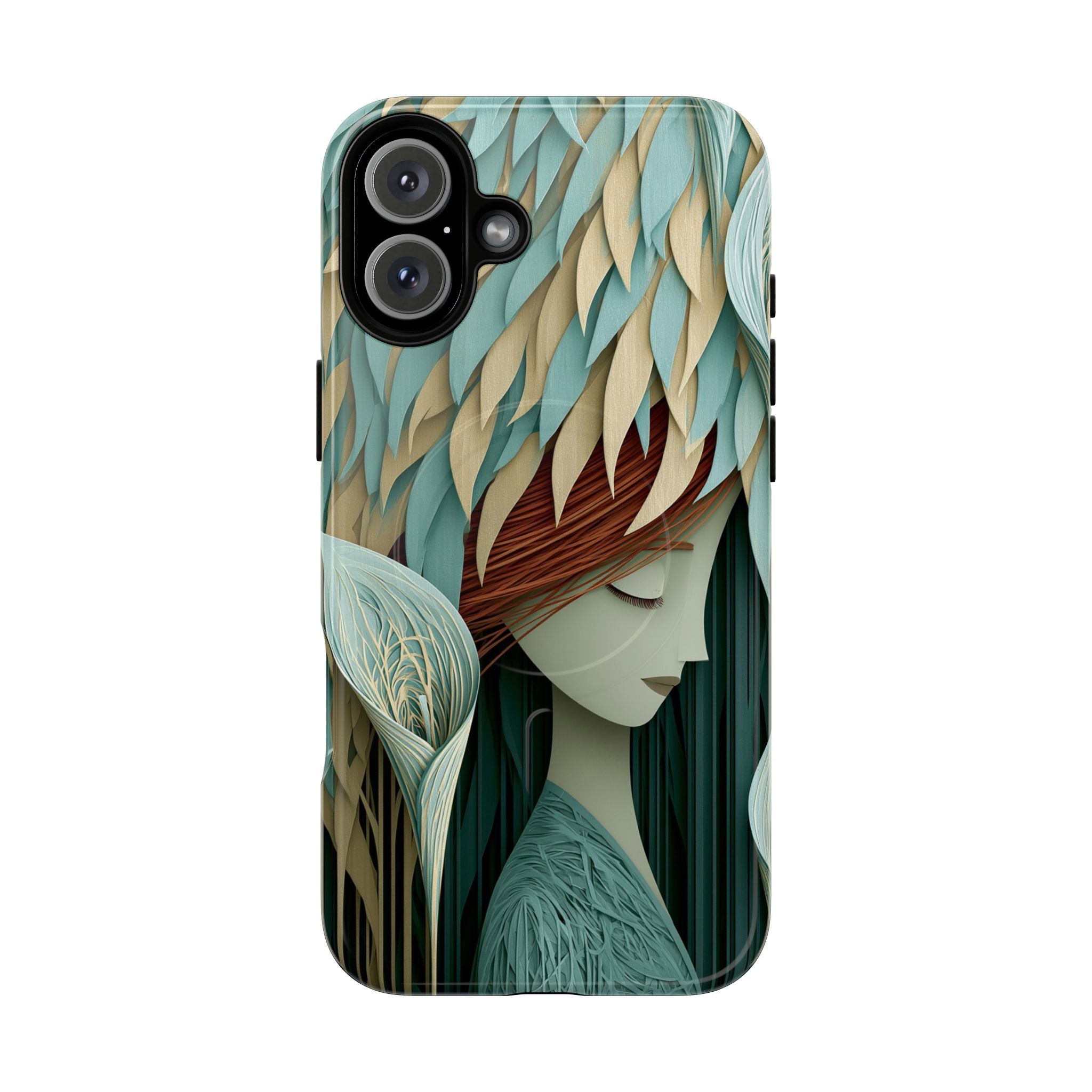 Artistic Forest Nymph Tough Magnetic Phone Case