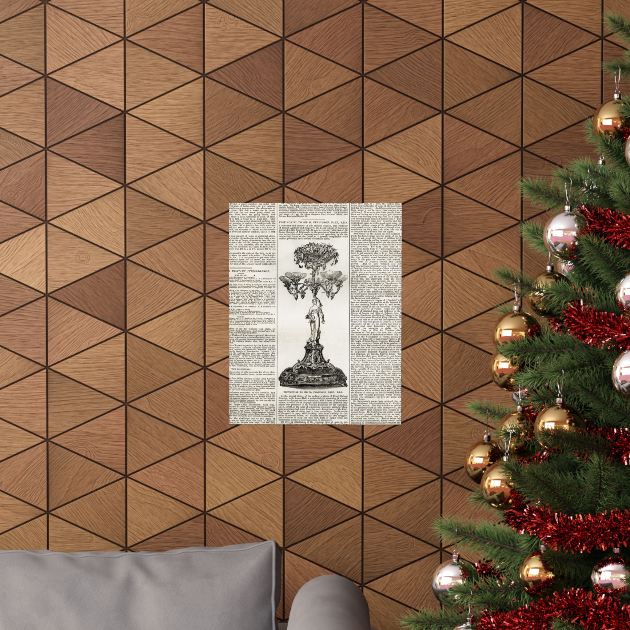 Vintage Botanical Dictionary Poster — Matte Vertical Wall Art