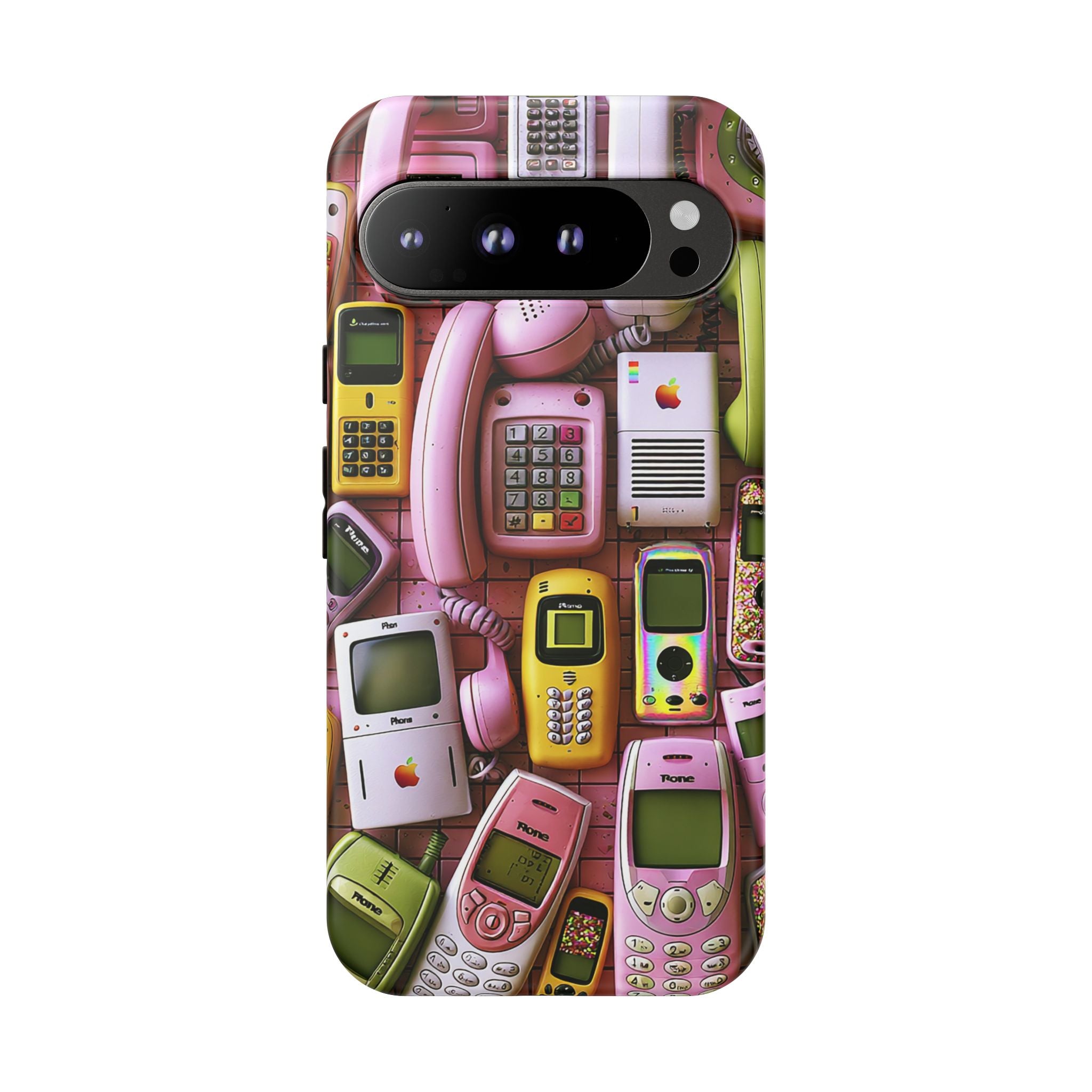 Phone Case — Surreal VR Cityscape Illustration
