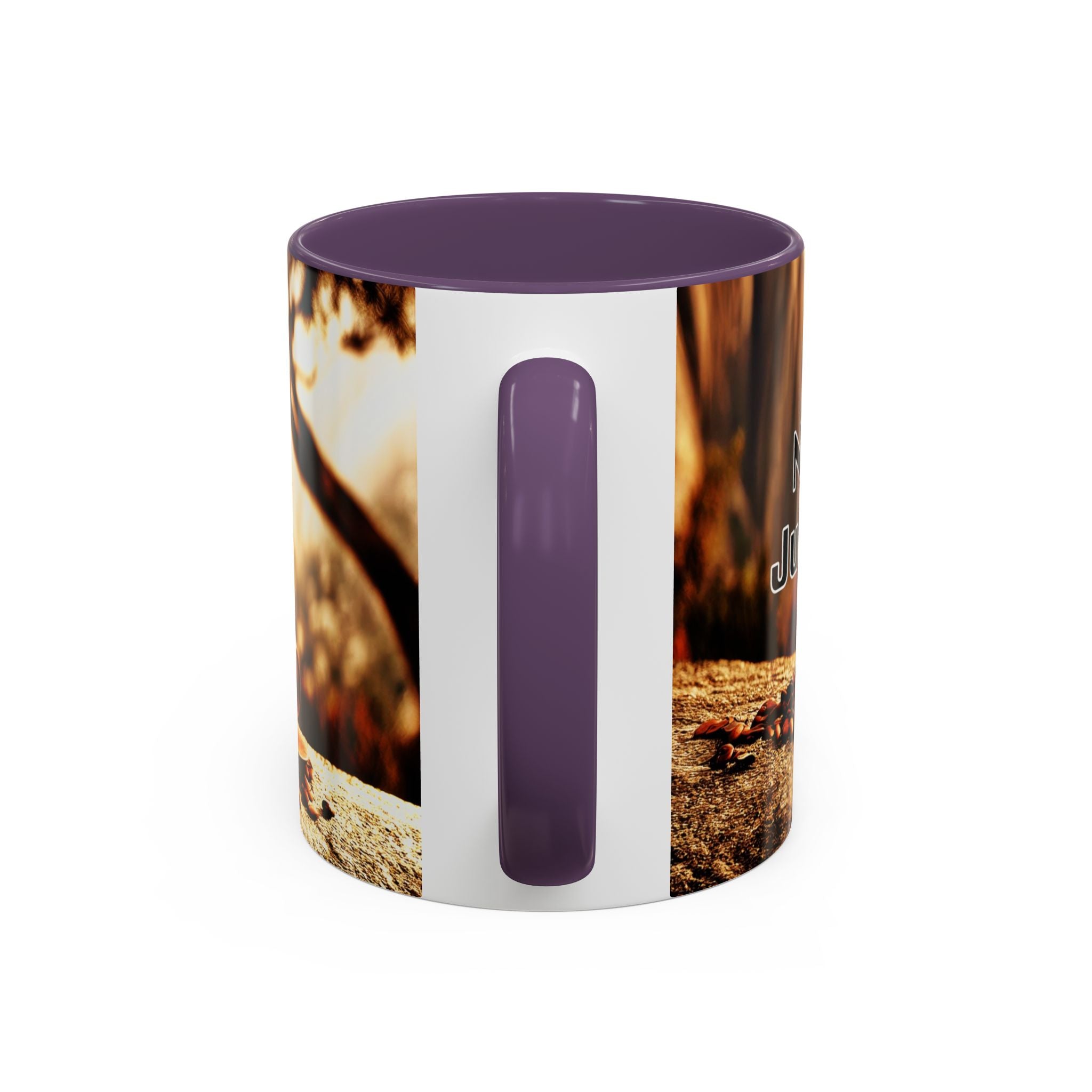 Coffee Mug — “No Chains on My Soul, Just Need Some Coffee” Accent Ceramic Mug (11/15 oz)