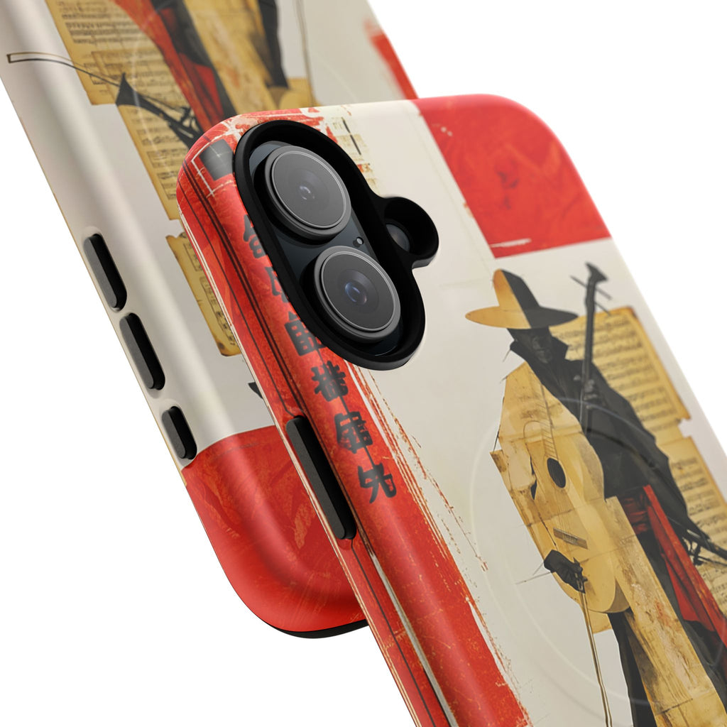 Samurai Art Phone Case — Tough Magnetic Protective iPhone Cover