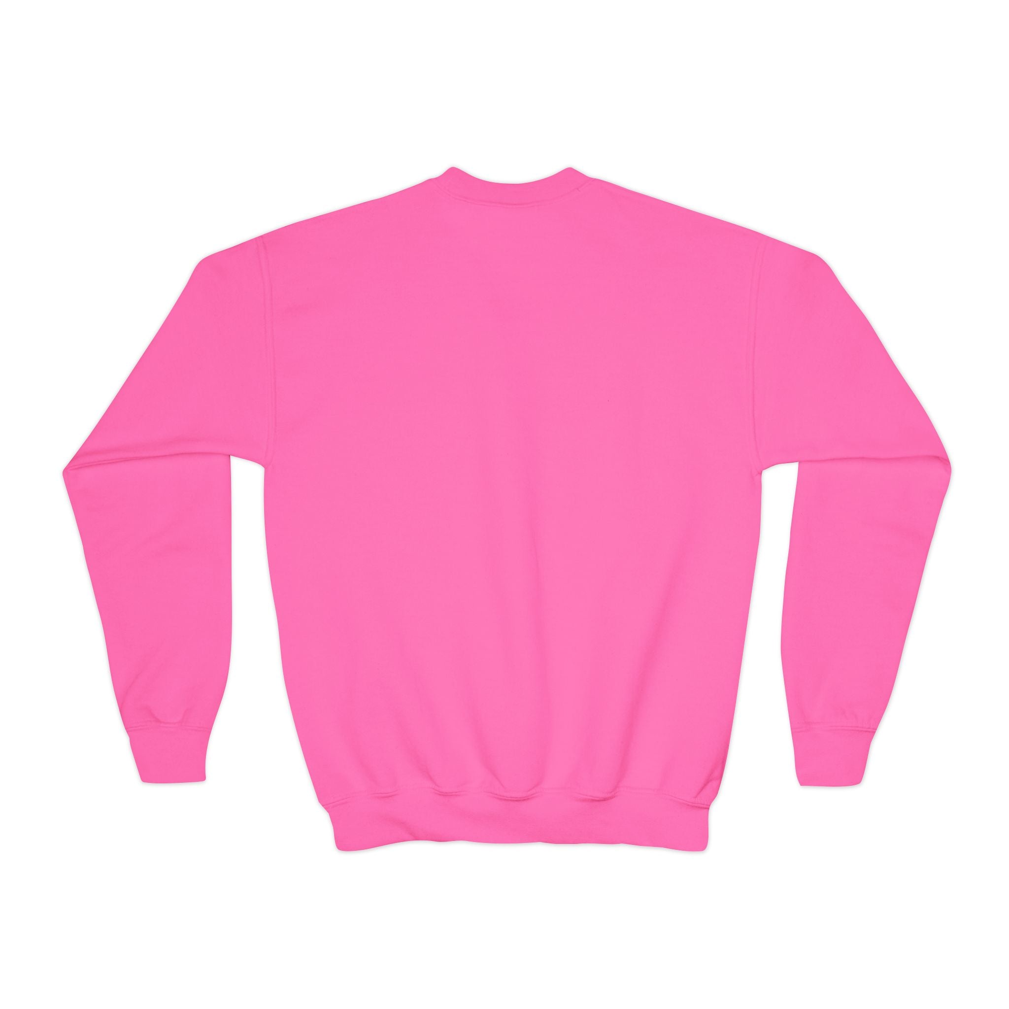 Youth Sweatshirt — Floral Number 8 Crewneck