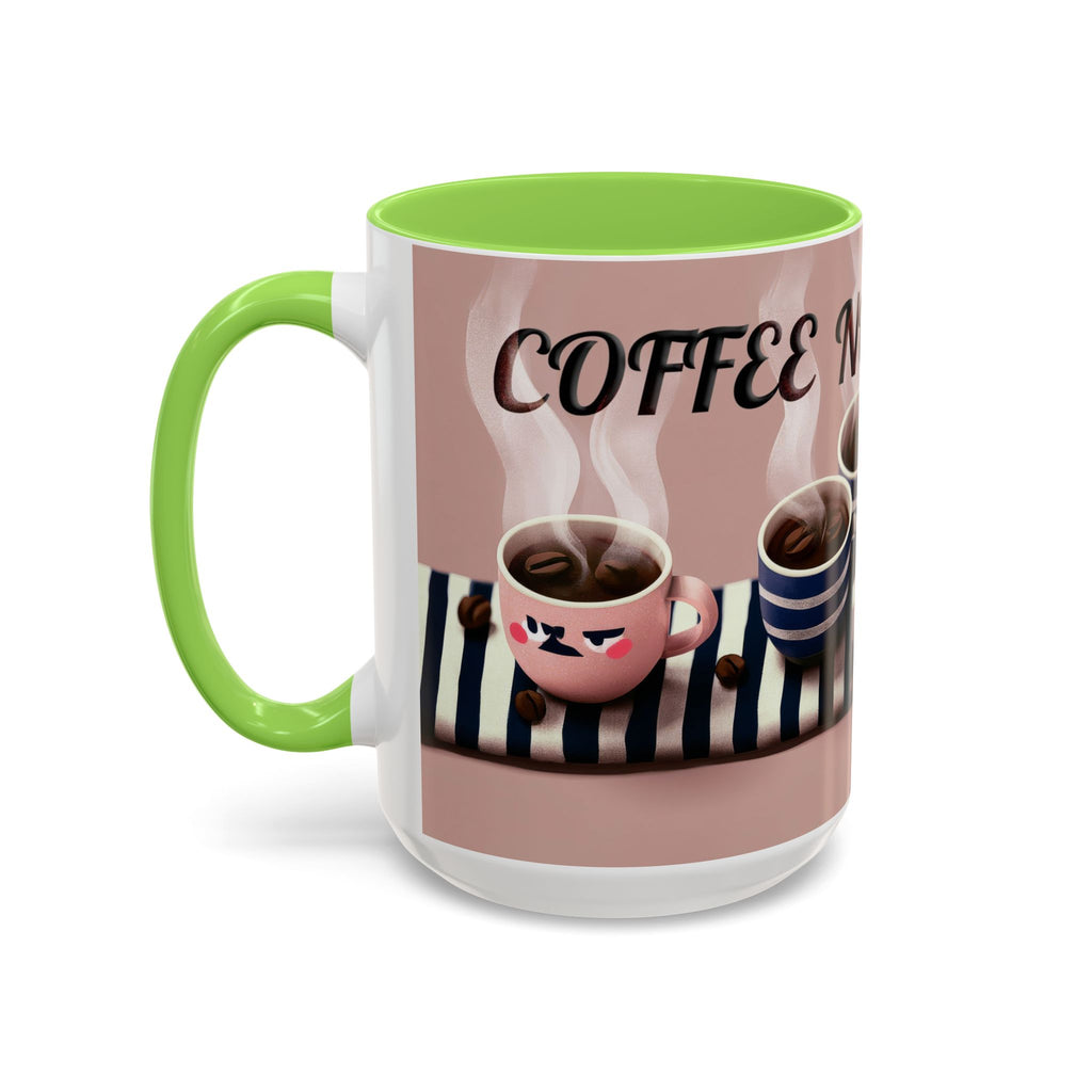 Coffee Now, Talk Later Mug — Cute Kawaii Coffee Cups (11oz, 15oz)