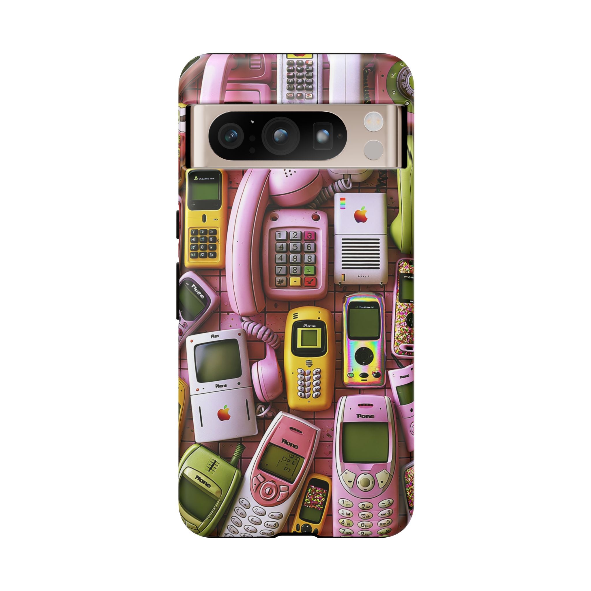 Phone Case — Surreal VR Cityscape Illustration