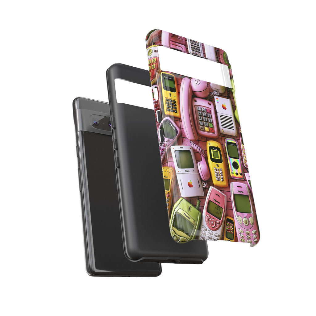 Phone Case — Surreal VR Cityscape Illustration