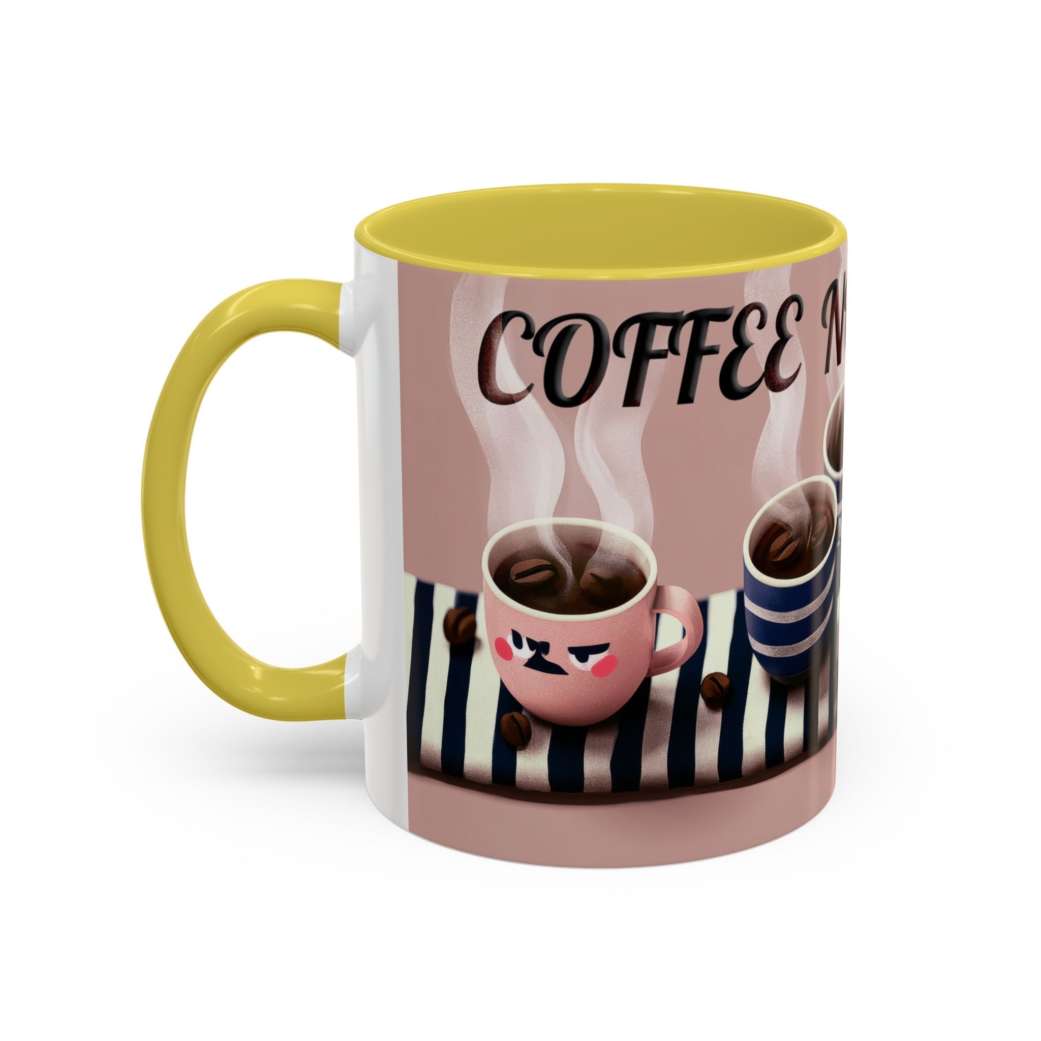 Coffee Now, Talk Later Mug — Cute Kawaii Coffee Cups (11oz, 15oz)