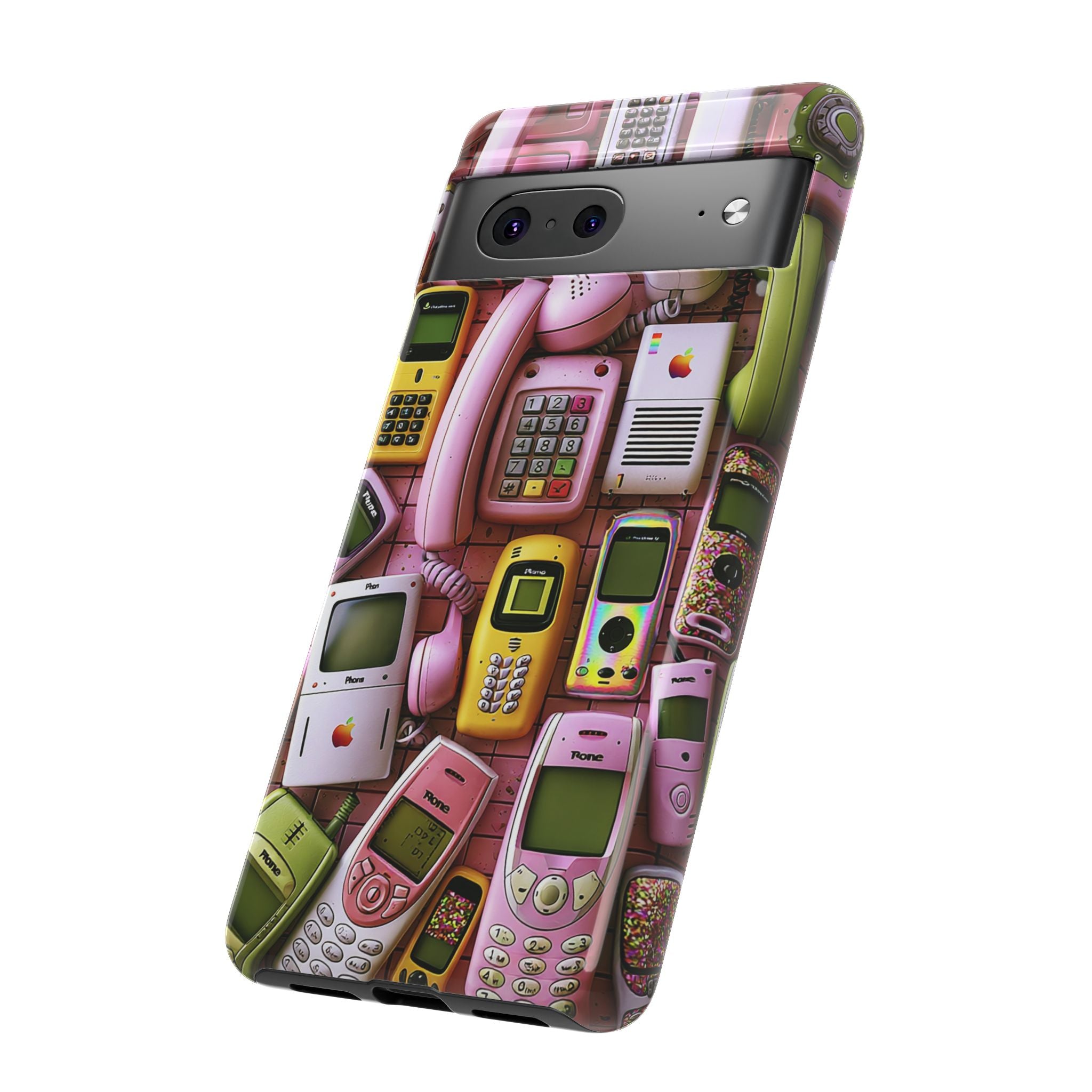 Phone Case — Surreal VR Cityscape Illustration