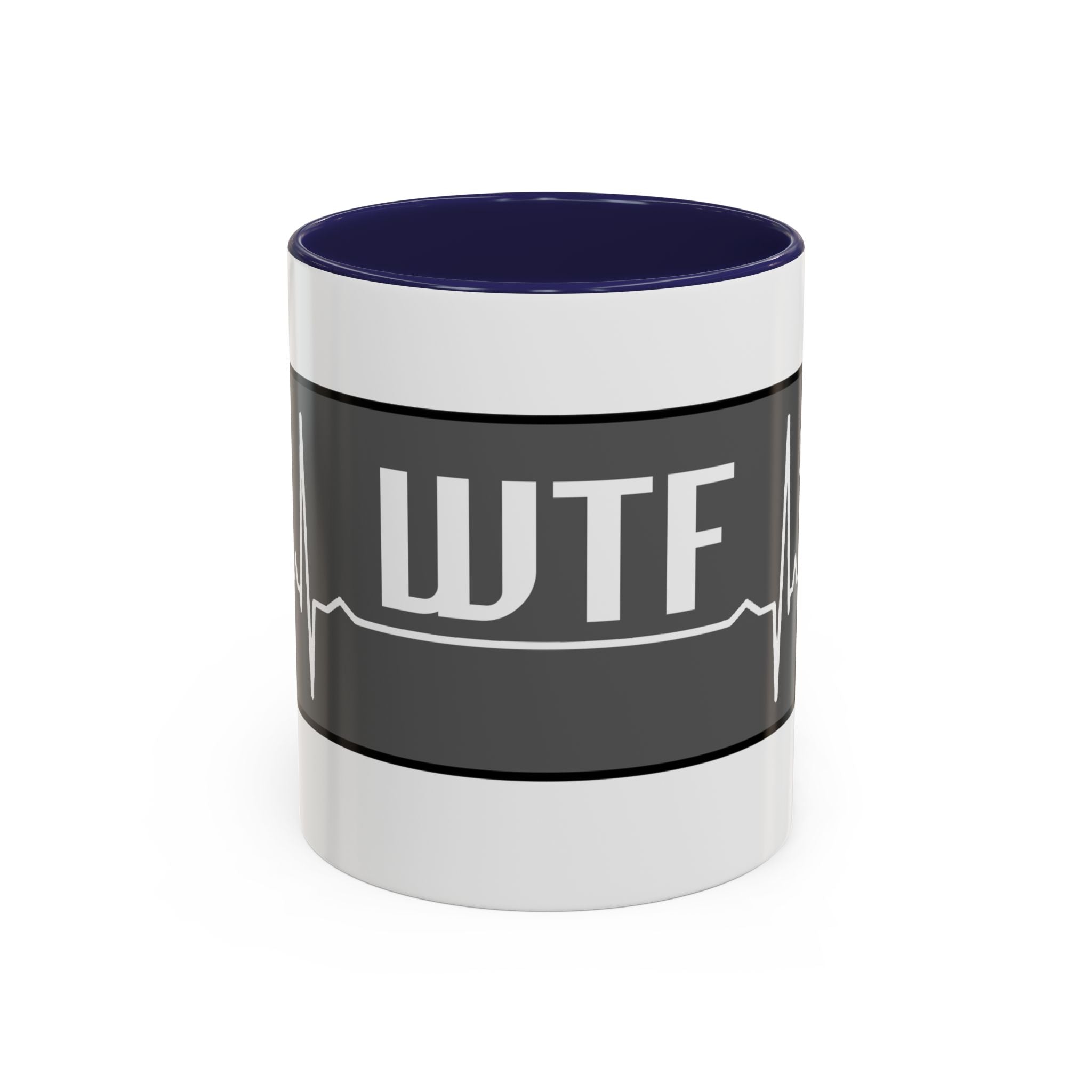 Coffee Mug — WTF (Weekend Heartbeat) Funny Weekend Nurse Gift