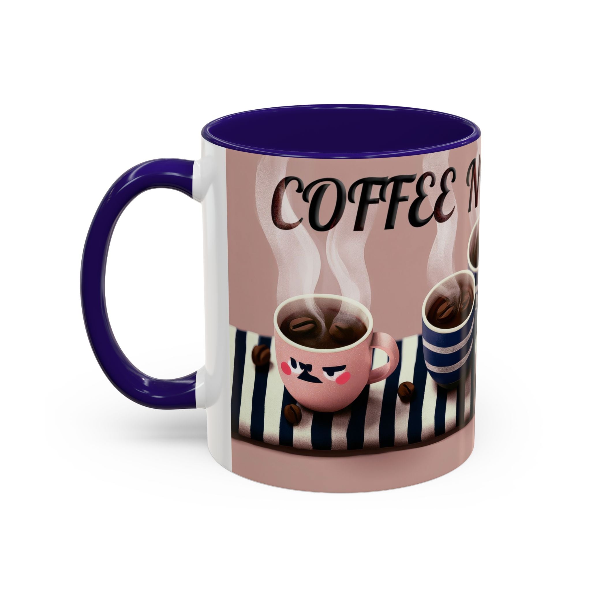 Coffee Now, Talk Later Mug — Cute Kawaii Coffee Cups (11oz, 15oz)