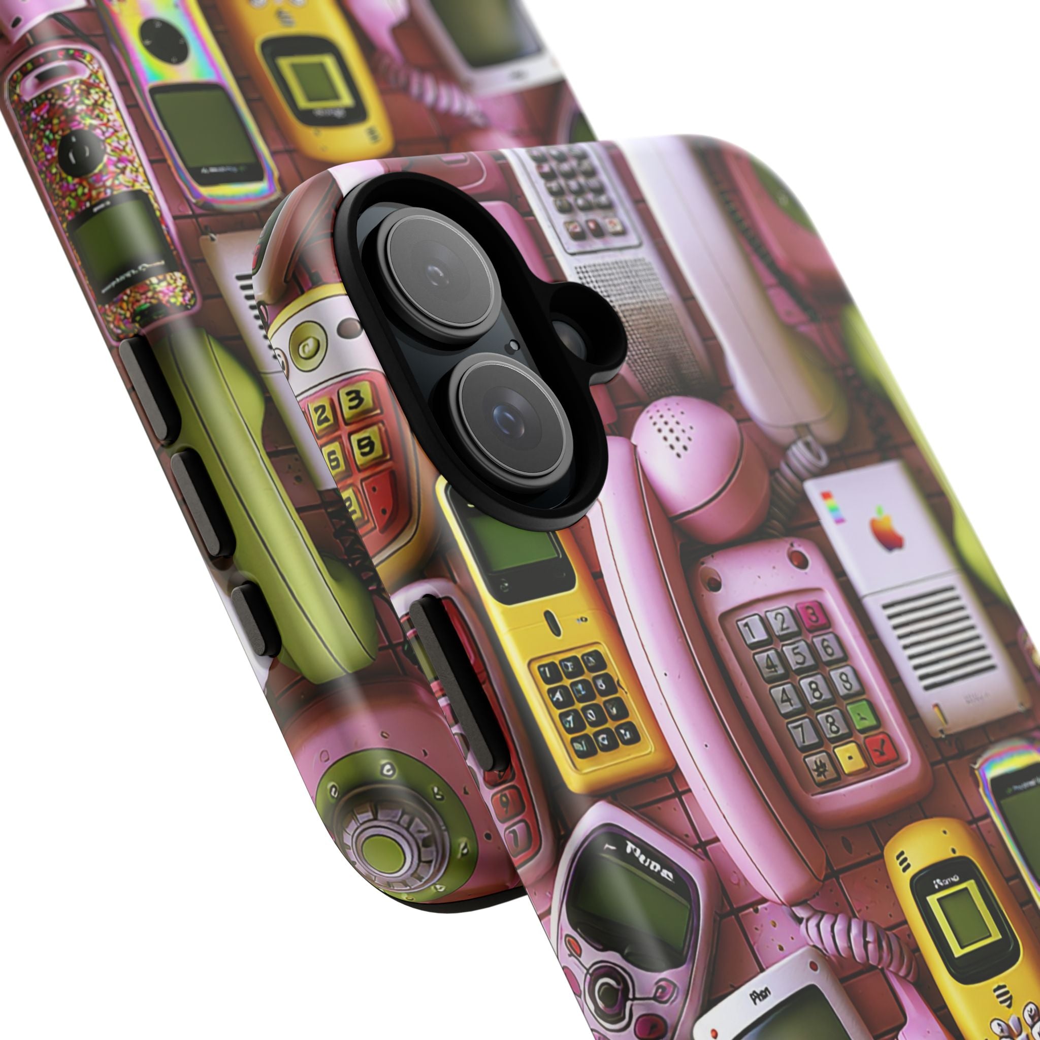 Phone Case — Surreal VR Cityscape Illustration