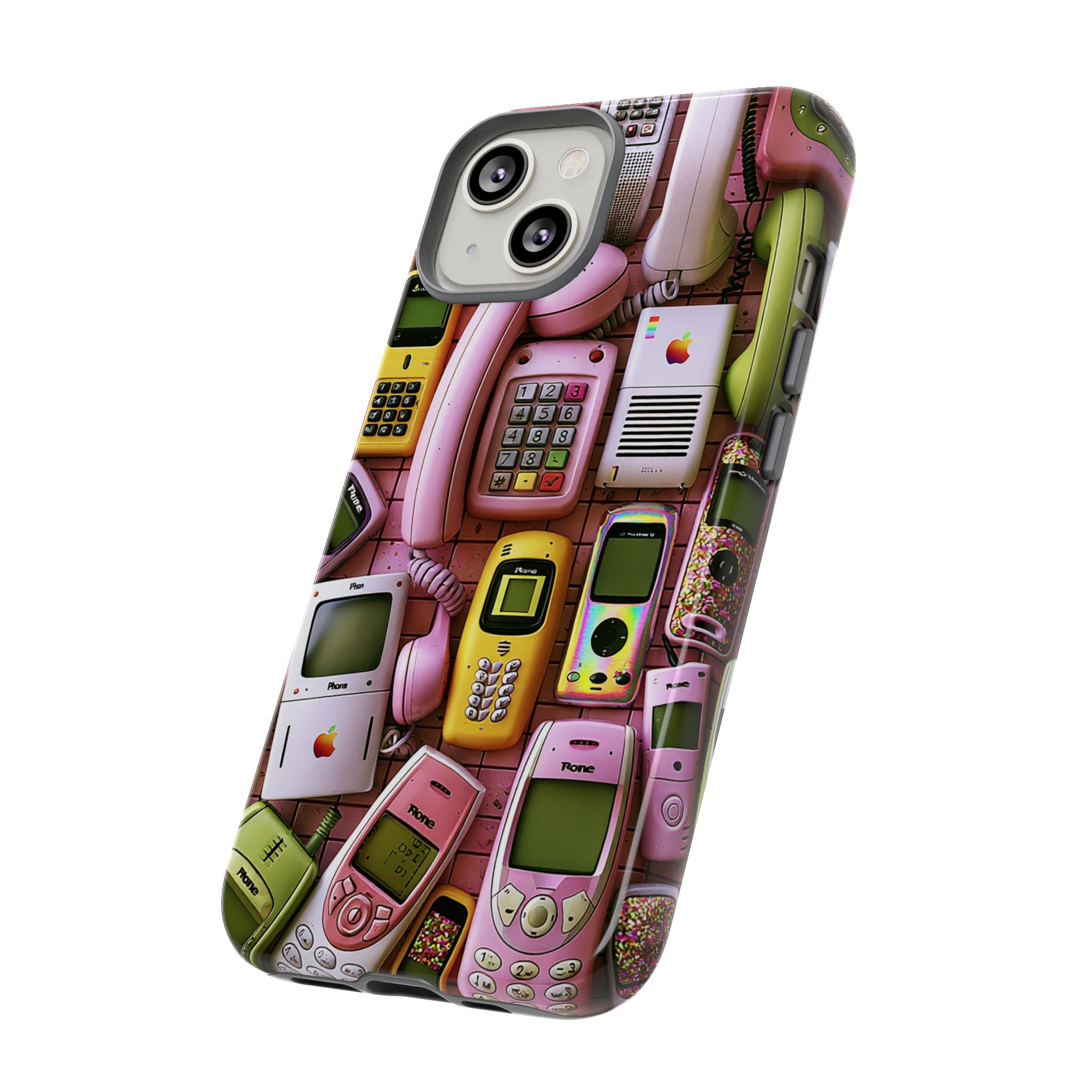 Phone Case — Surreal VR Cityscape Illustration