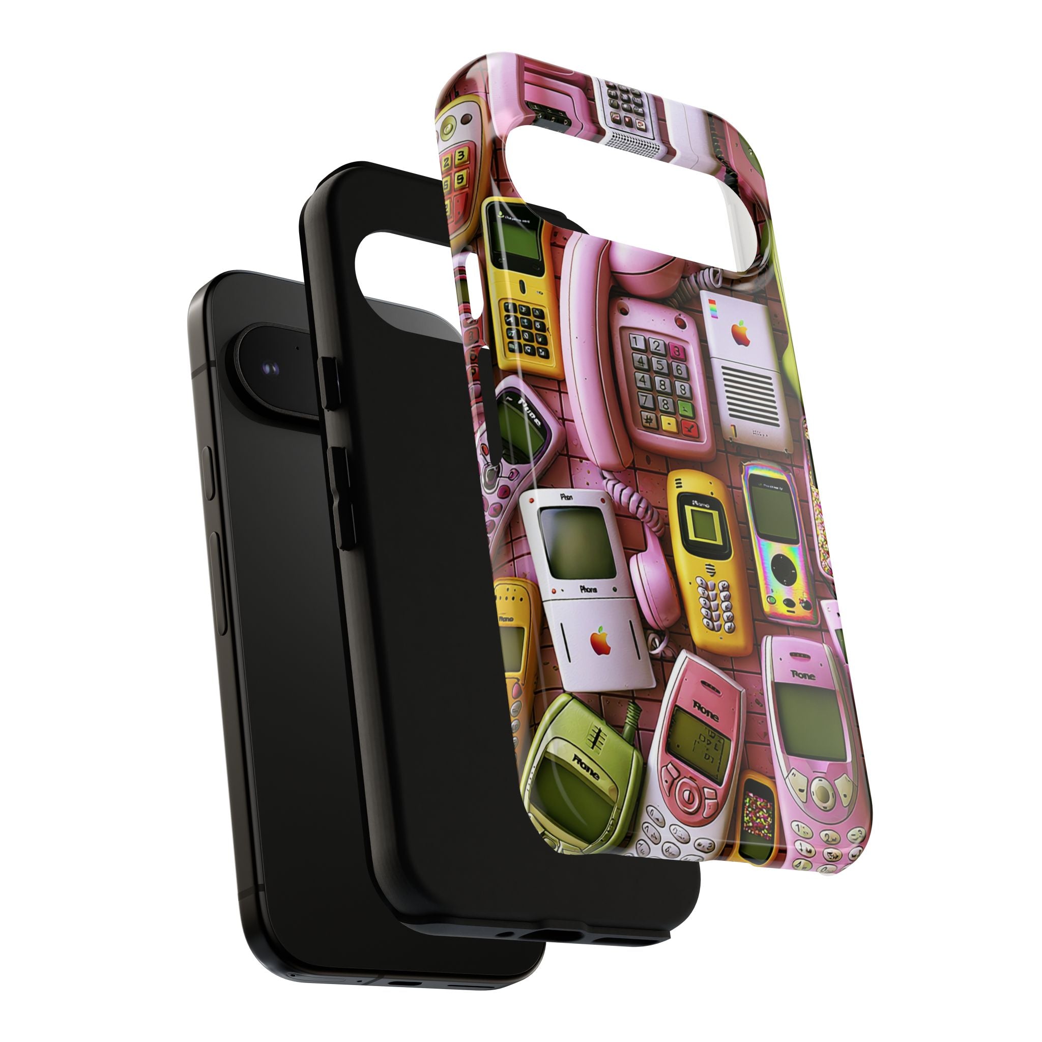 Phone Case — Surreal VR Cityscape Illustration