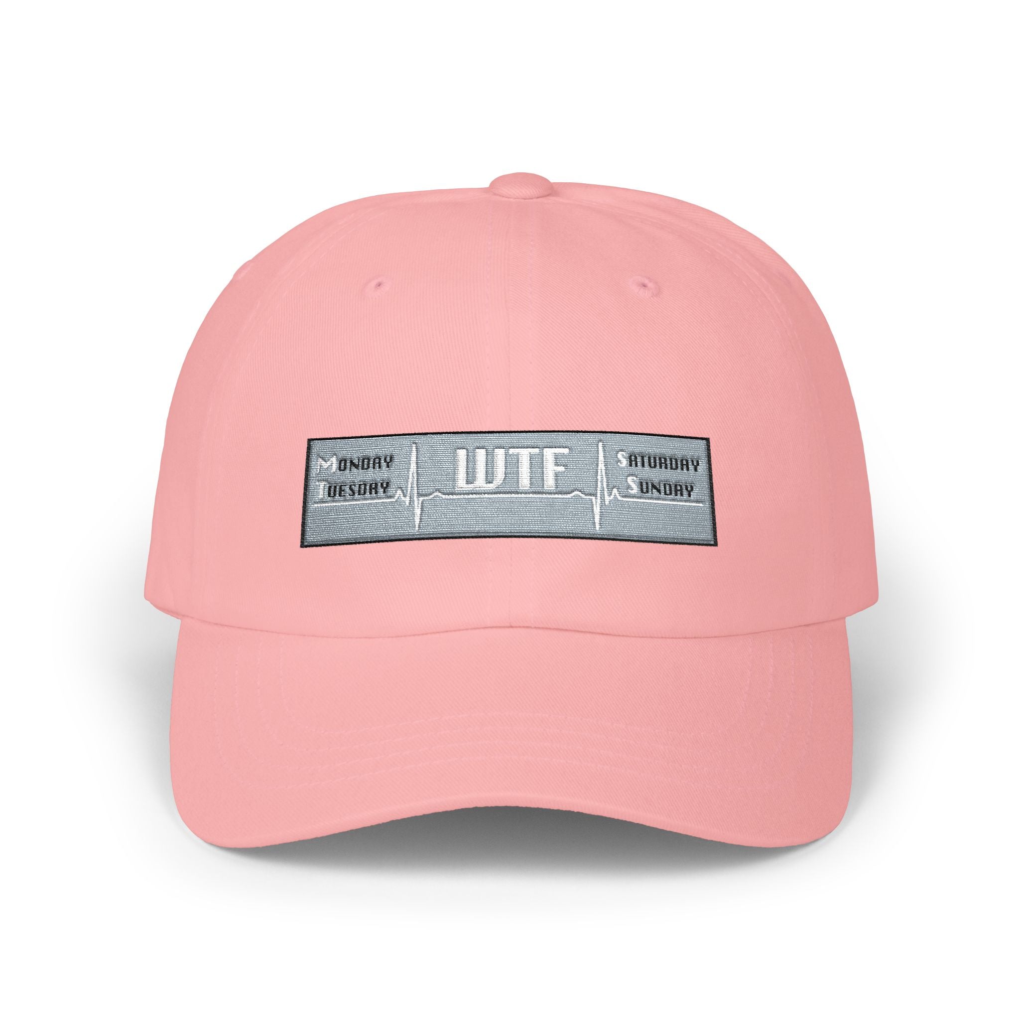 WTF Dad Cap – Vintage Cassette Tape Embroidered Baseball Hat