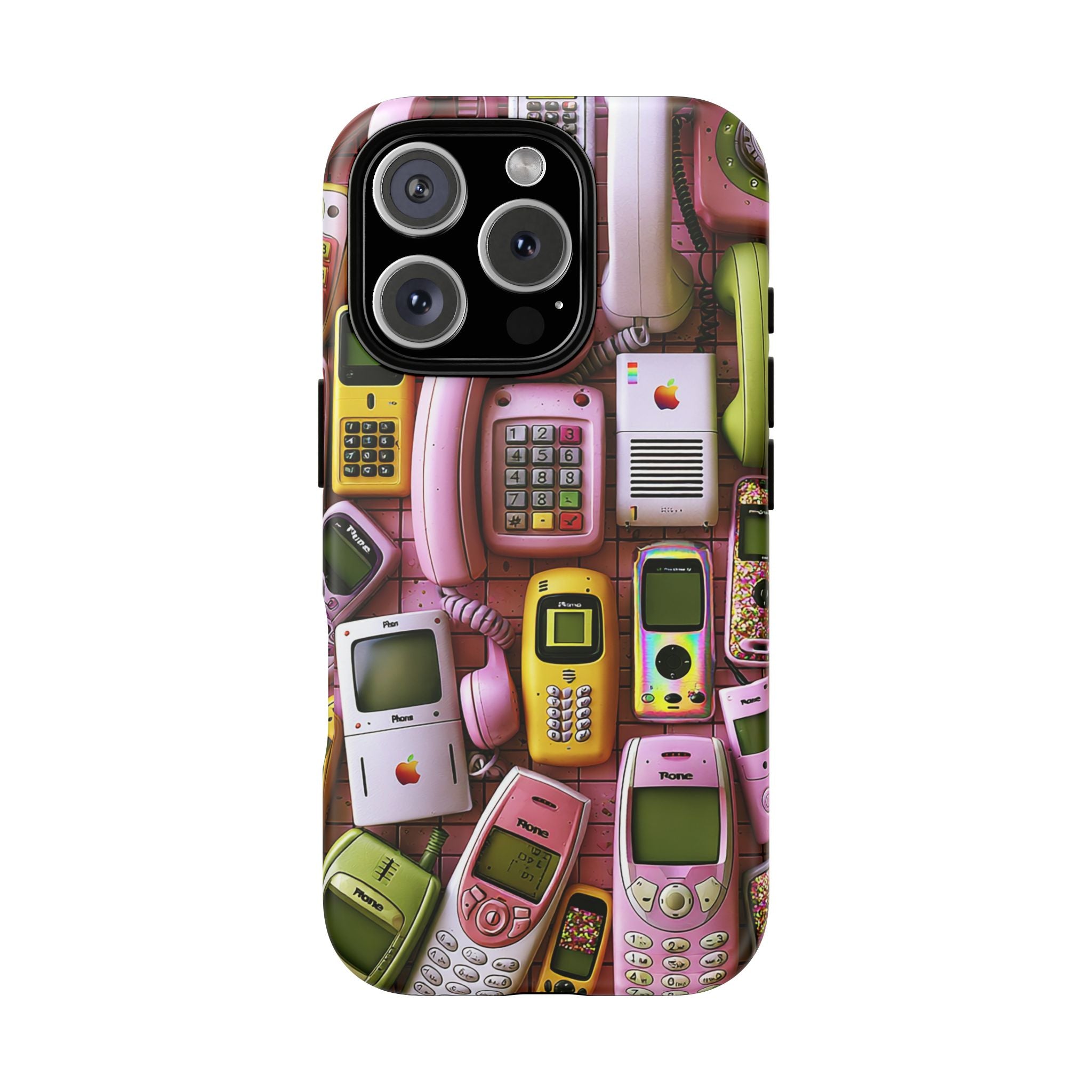 Phone Case — Surreal VR Cityscape Illustration