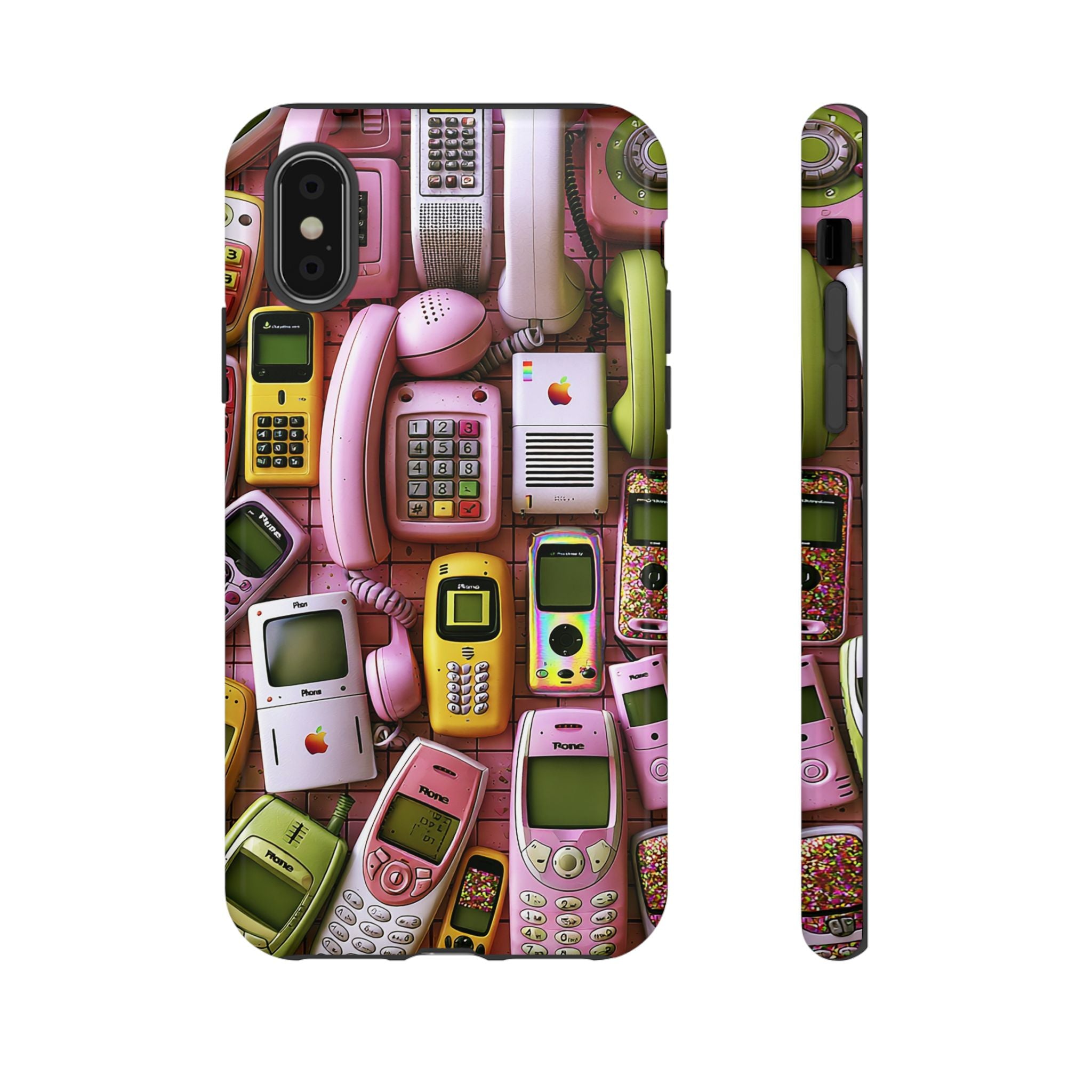 Phone Case — Surreal VR Cityscape Illustration