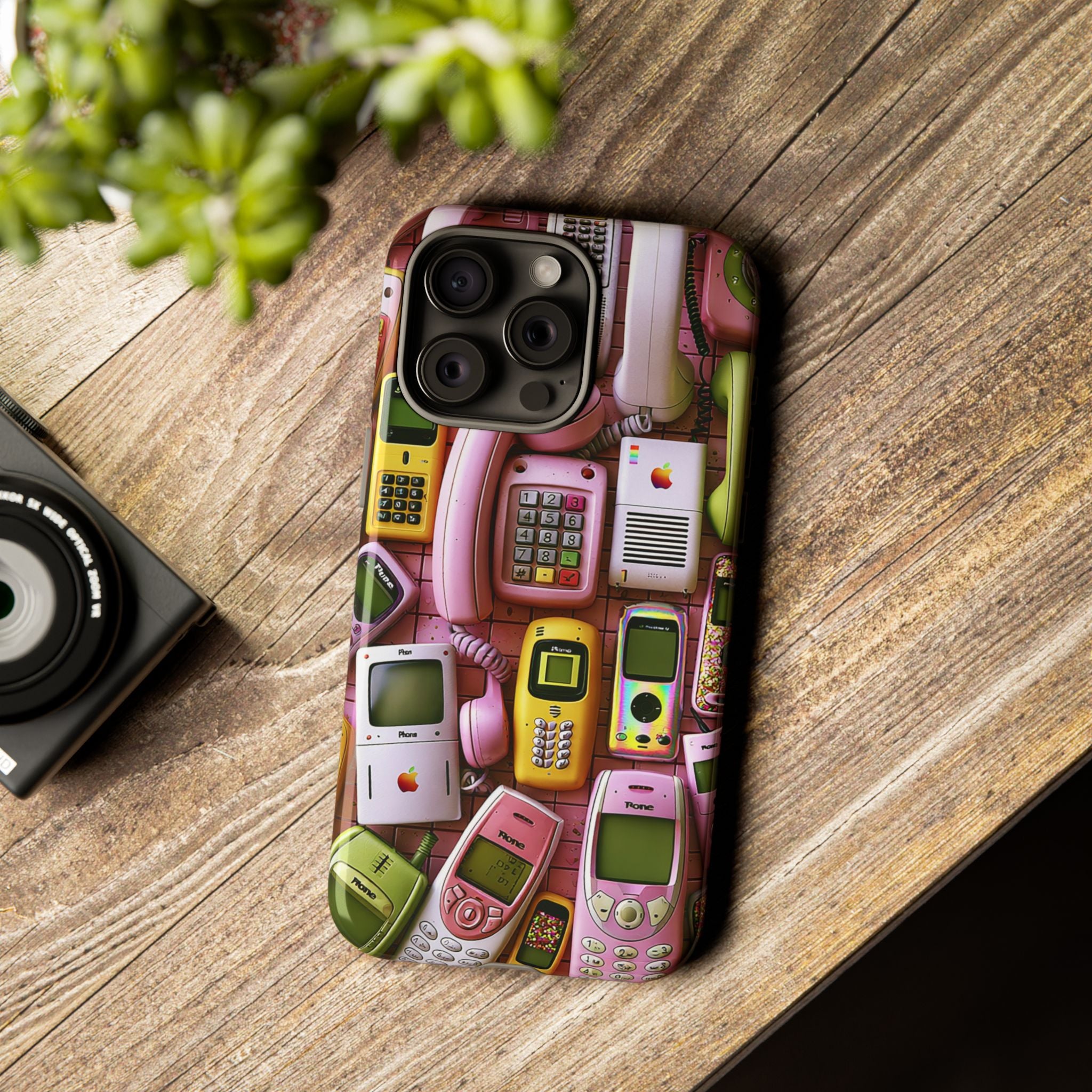 Phone Case — Surreal VR Cityscape Illustration