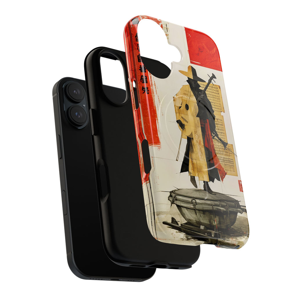 Samurai Art Phone Case — Tough Magnetic Protective iPhone Cover