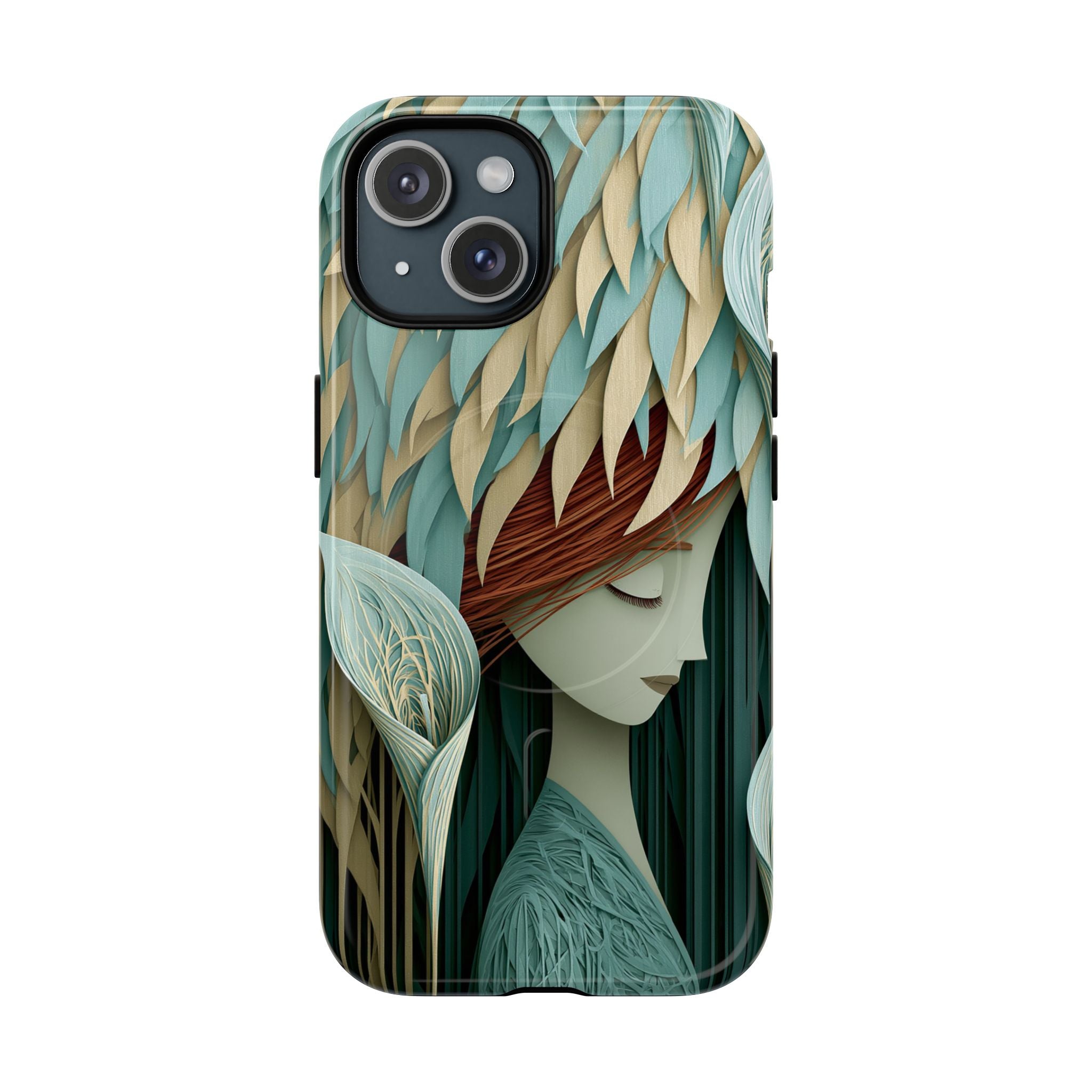 Artistic Forest Nymph Tough Magnetic Phone Case