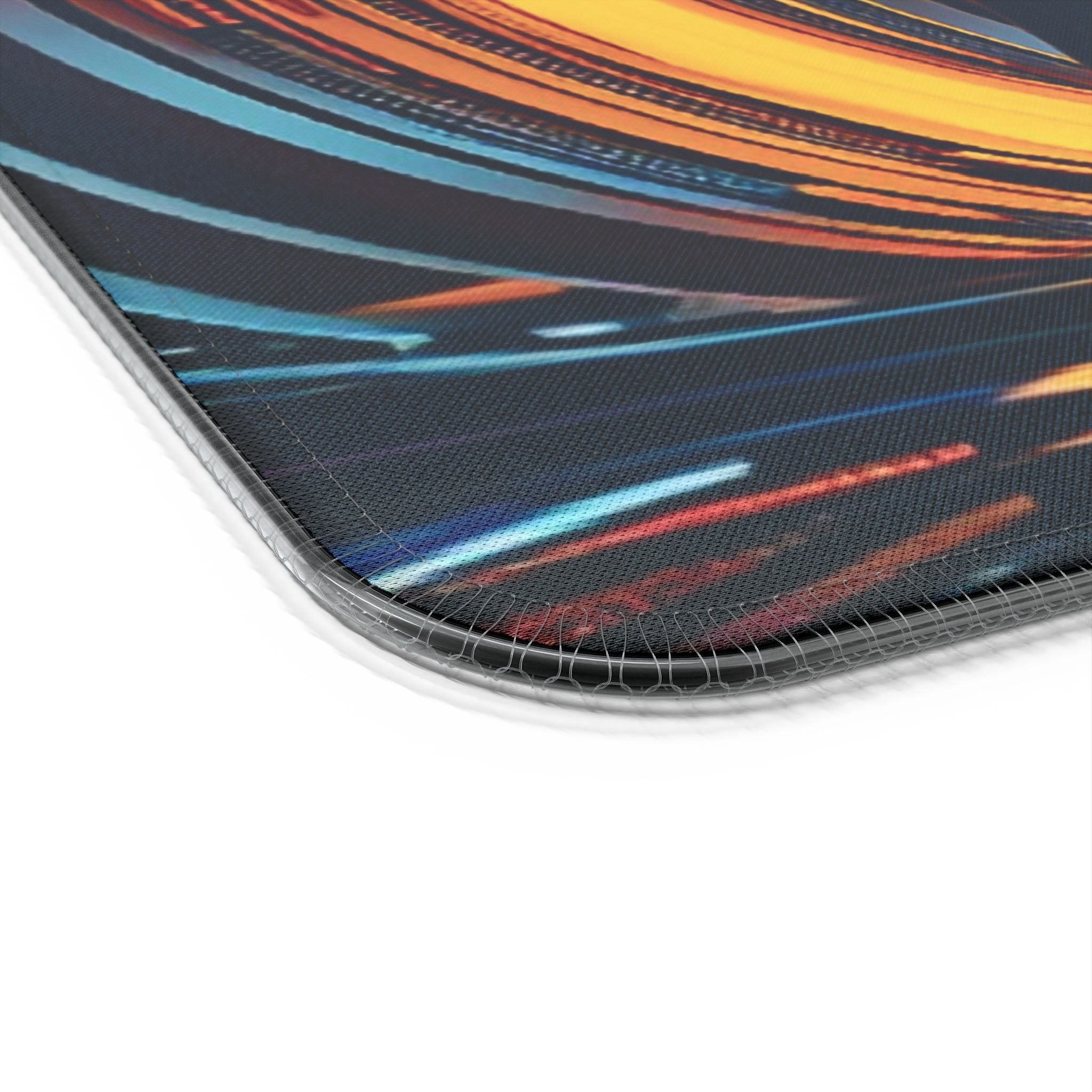 LED Wireless Charging Gaming Mouse Pad — Futuristic Neon Desk Mat