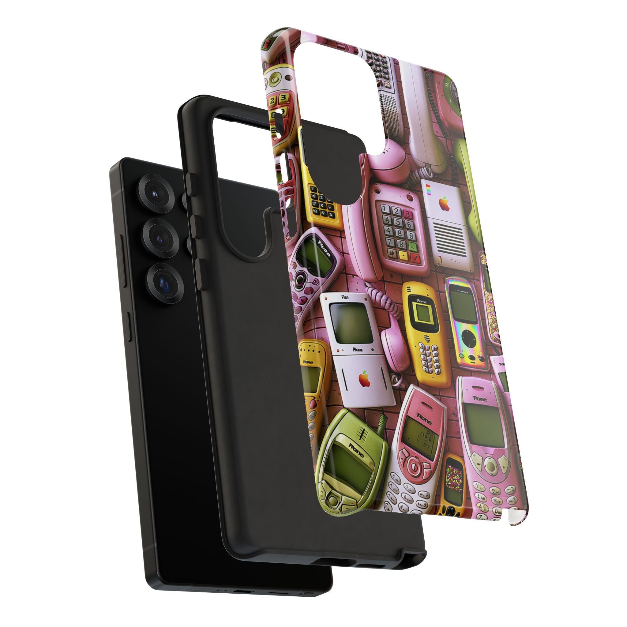 Phone Case — Surreal VR Cityscape Illustration