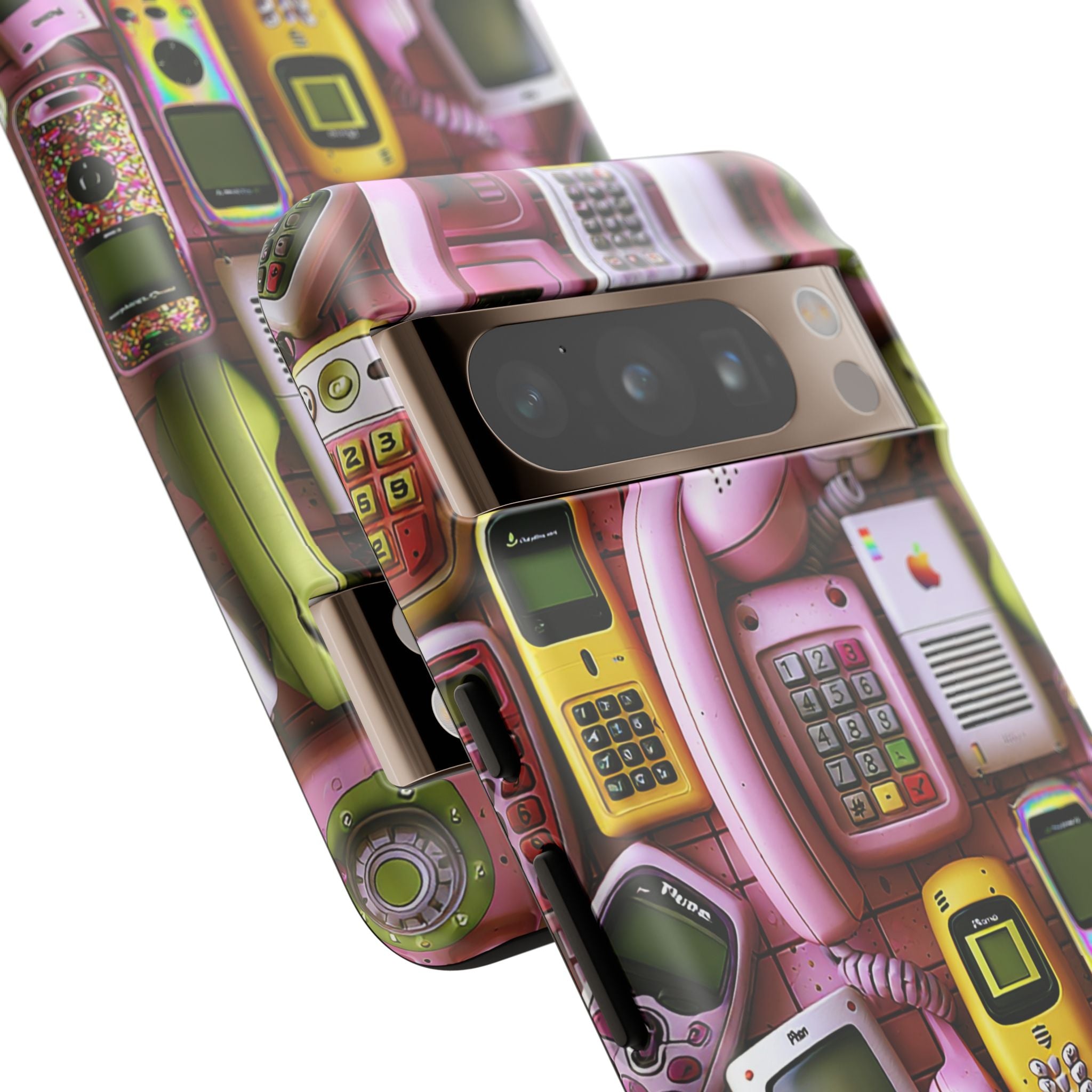 Phone Case — Surreal VR Cityscape Illustration
