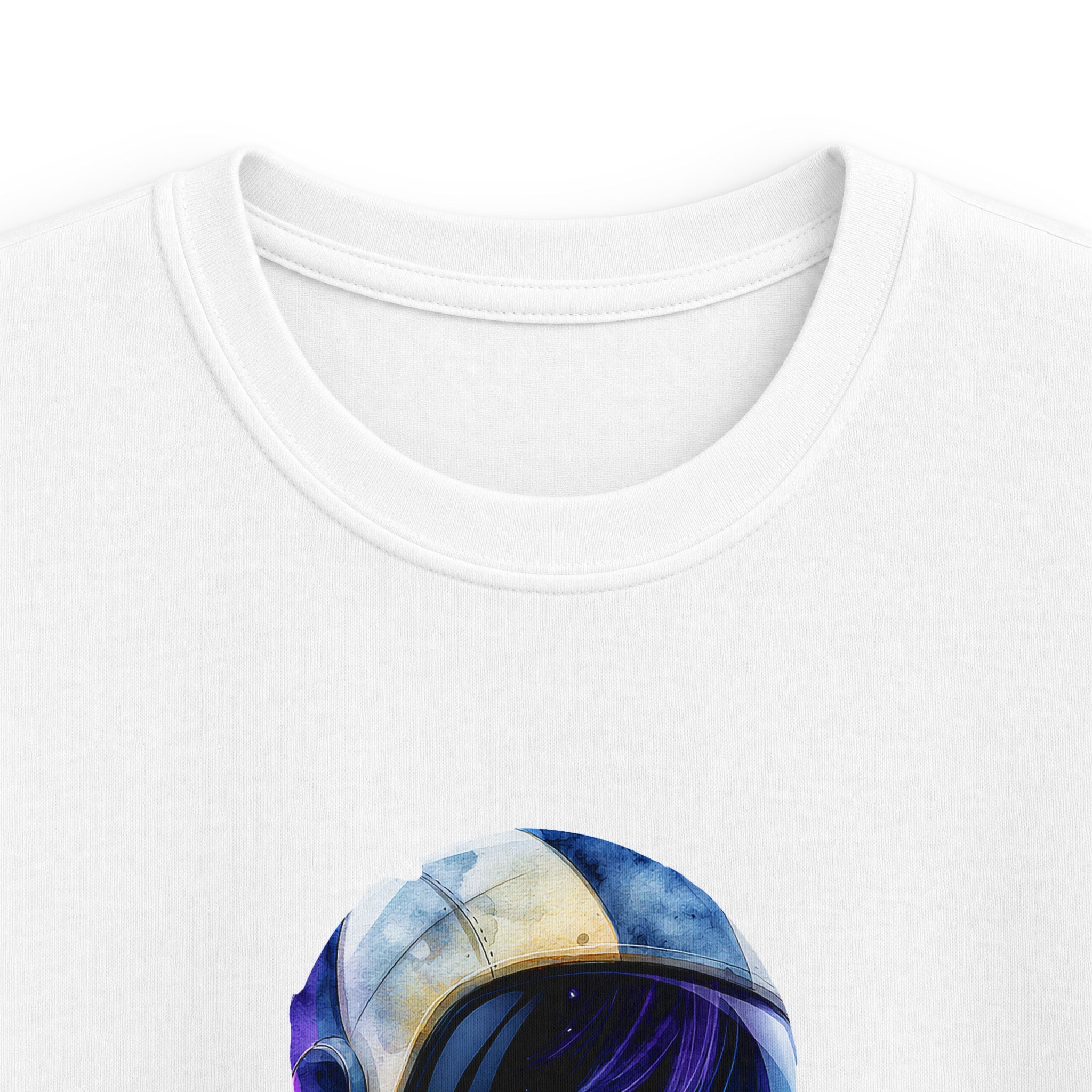 Kids Astronaut T‑Shirt — Cute Space Explorer Holding Star