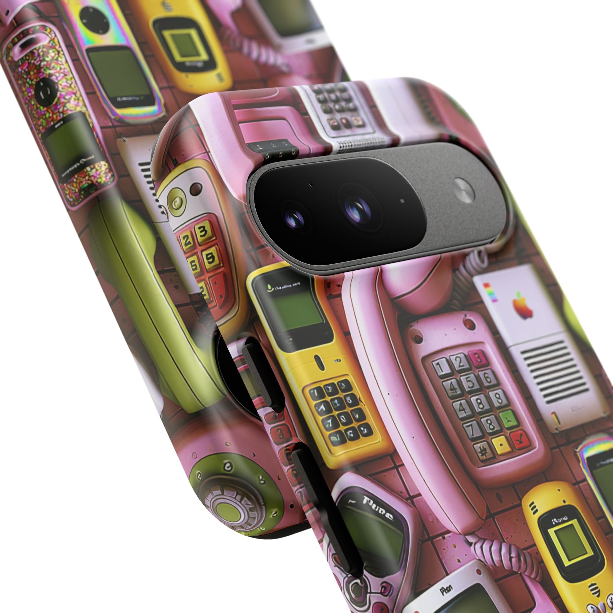 Phone Case — Surreal VR Cityscape Illustration