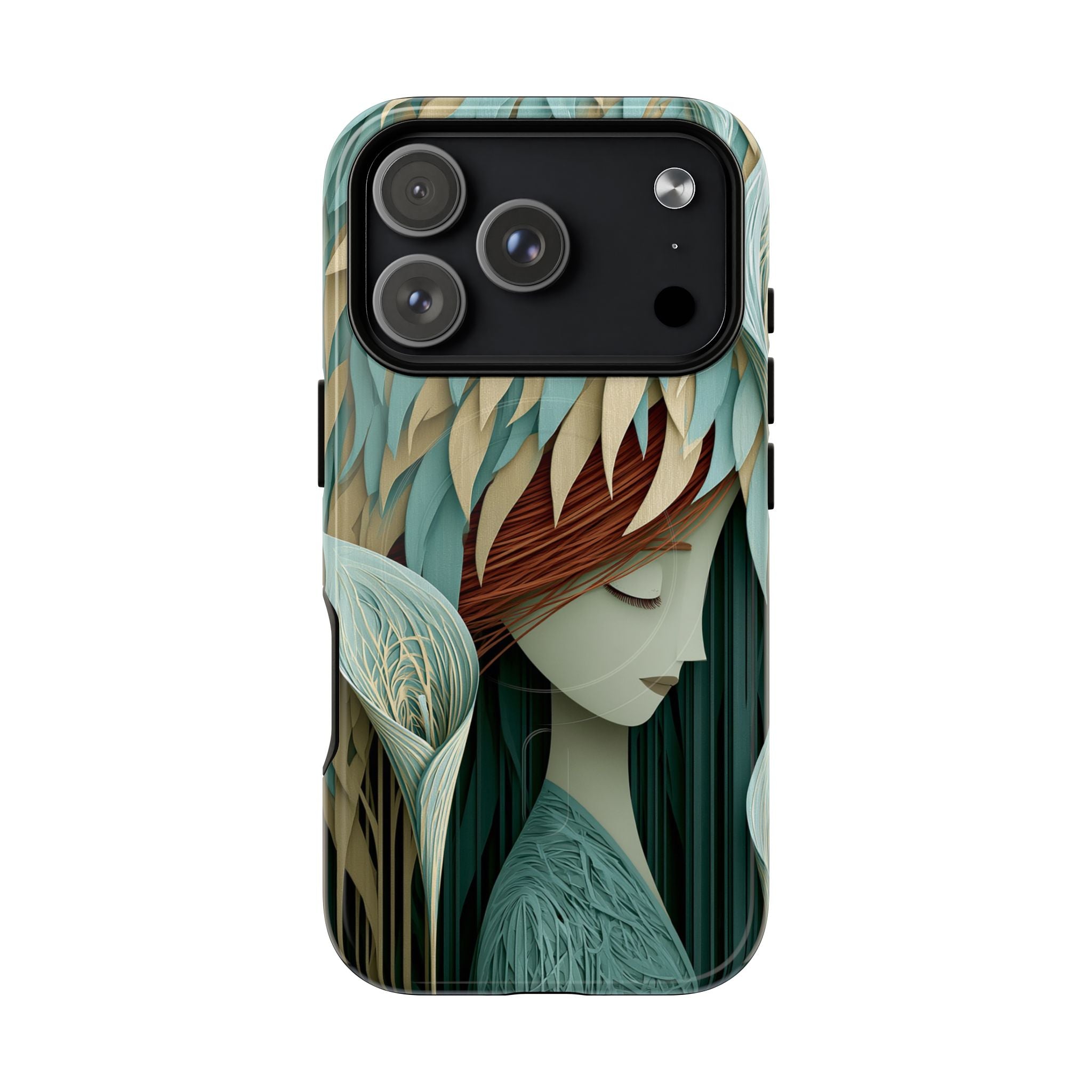 Artistic Forest Nymph Tough Magnetic Phone Case
