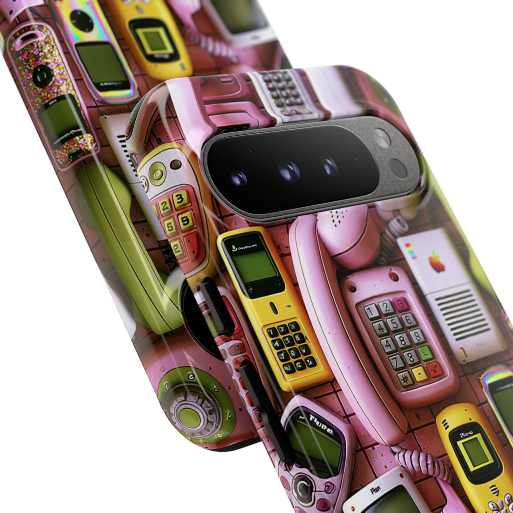 Phone Case — Surreal VR Cityscape Illustration