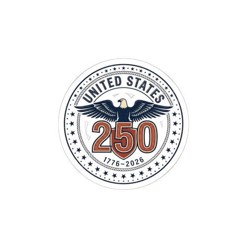 250th Anniversary Eagle Seal Sticker | 1776-2026, Patriotic 4th of July