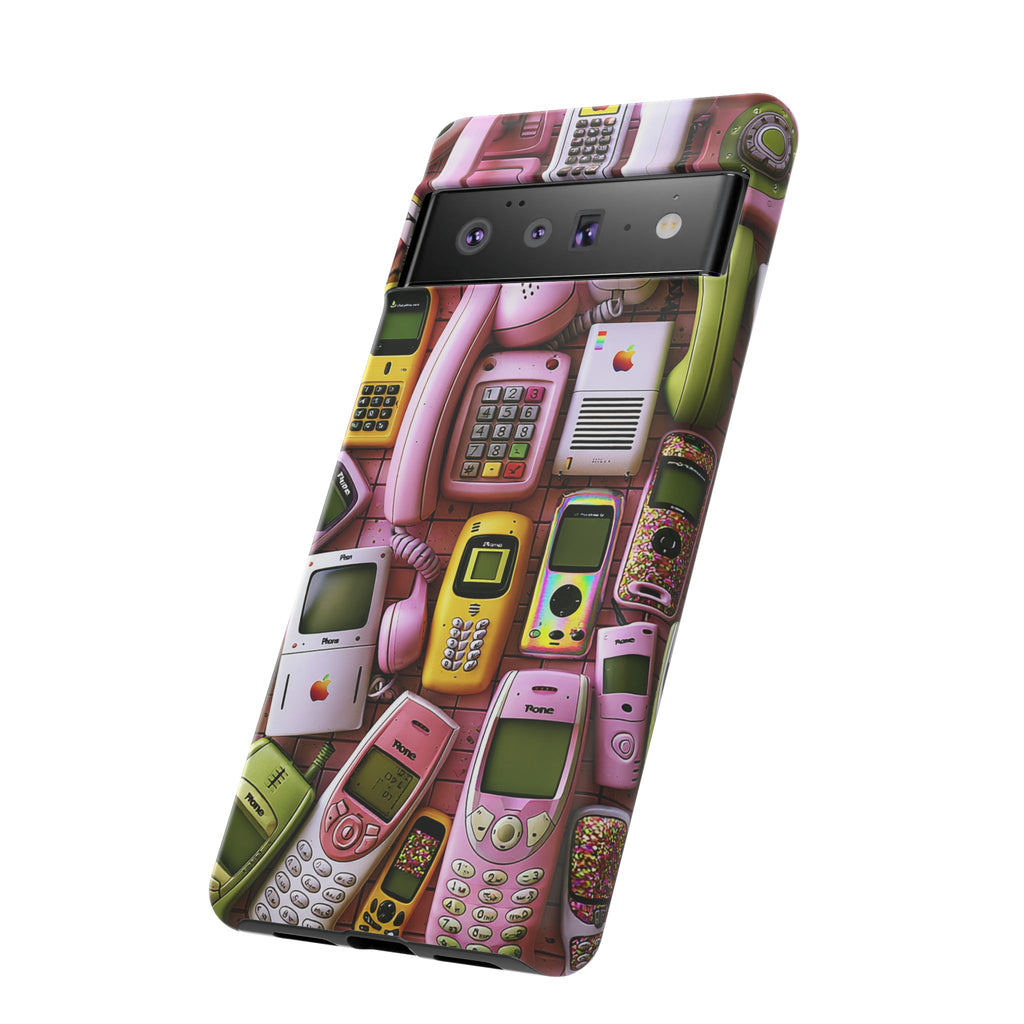Phone Case — Surreal VR Cityscape Illustration