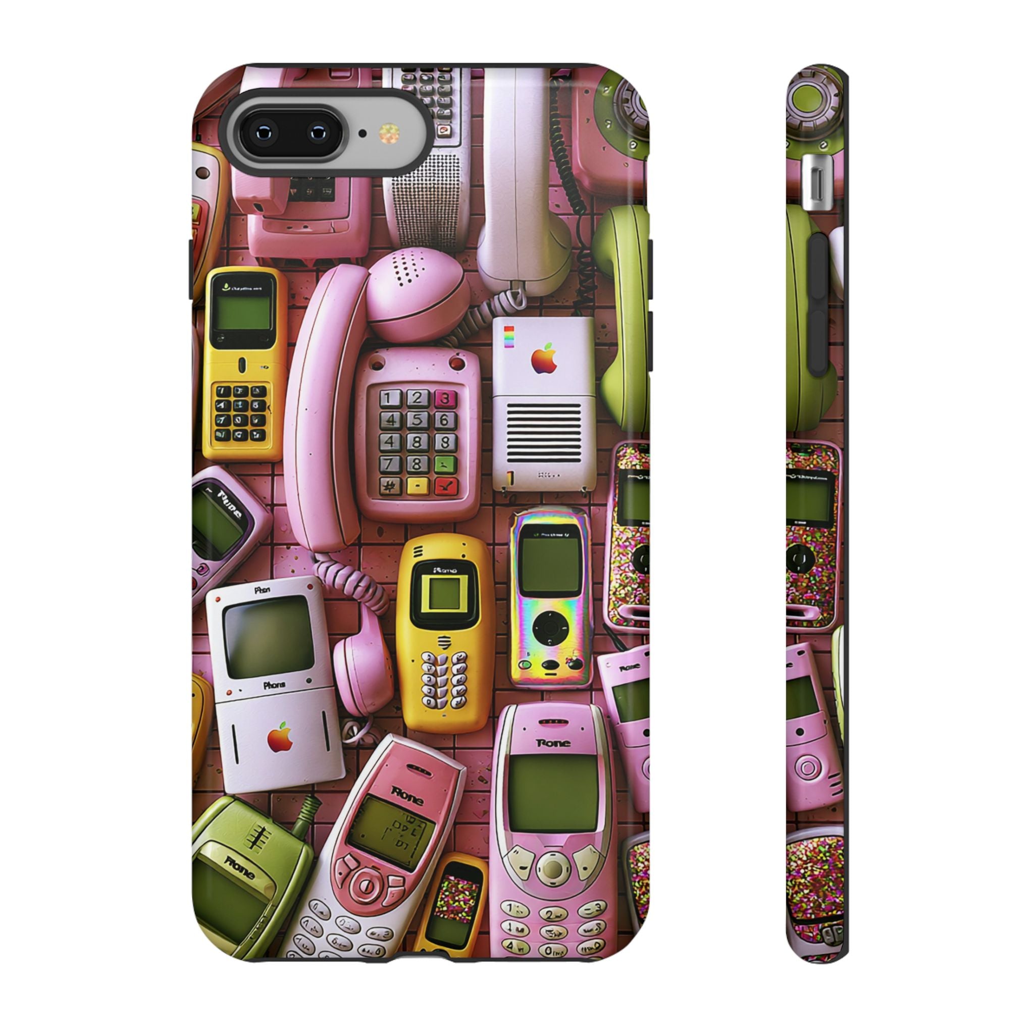 Phone Case — Surreal VR Cityscape Illustration