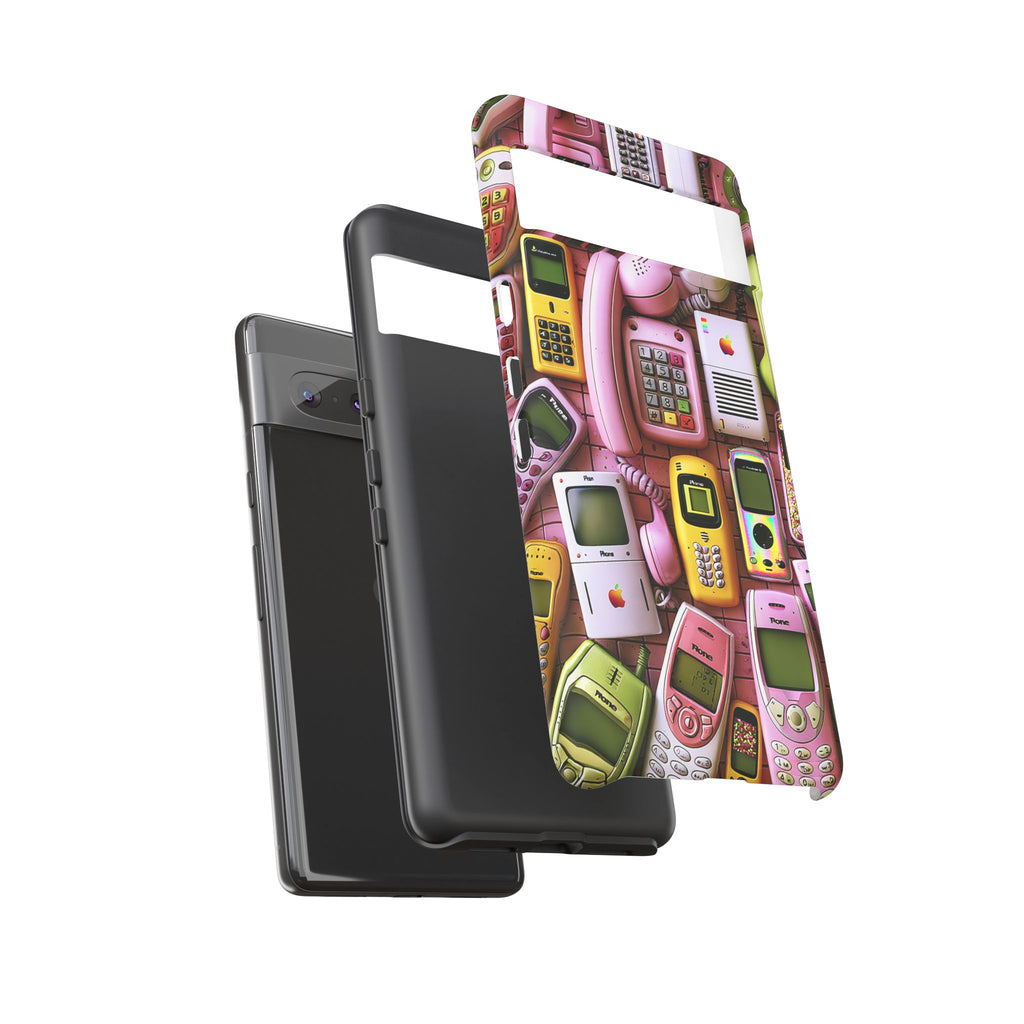 Phone Case — Surreal VR Cityscape Illustration